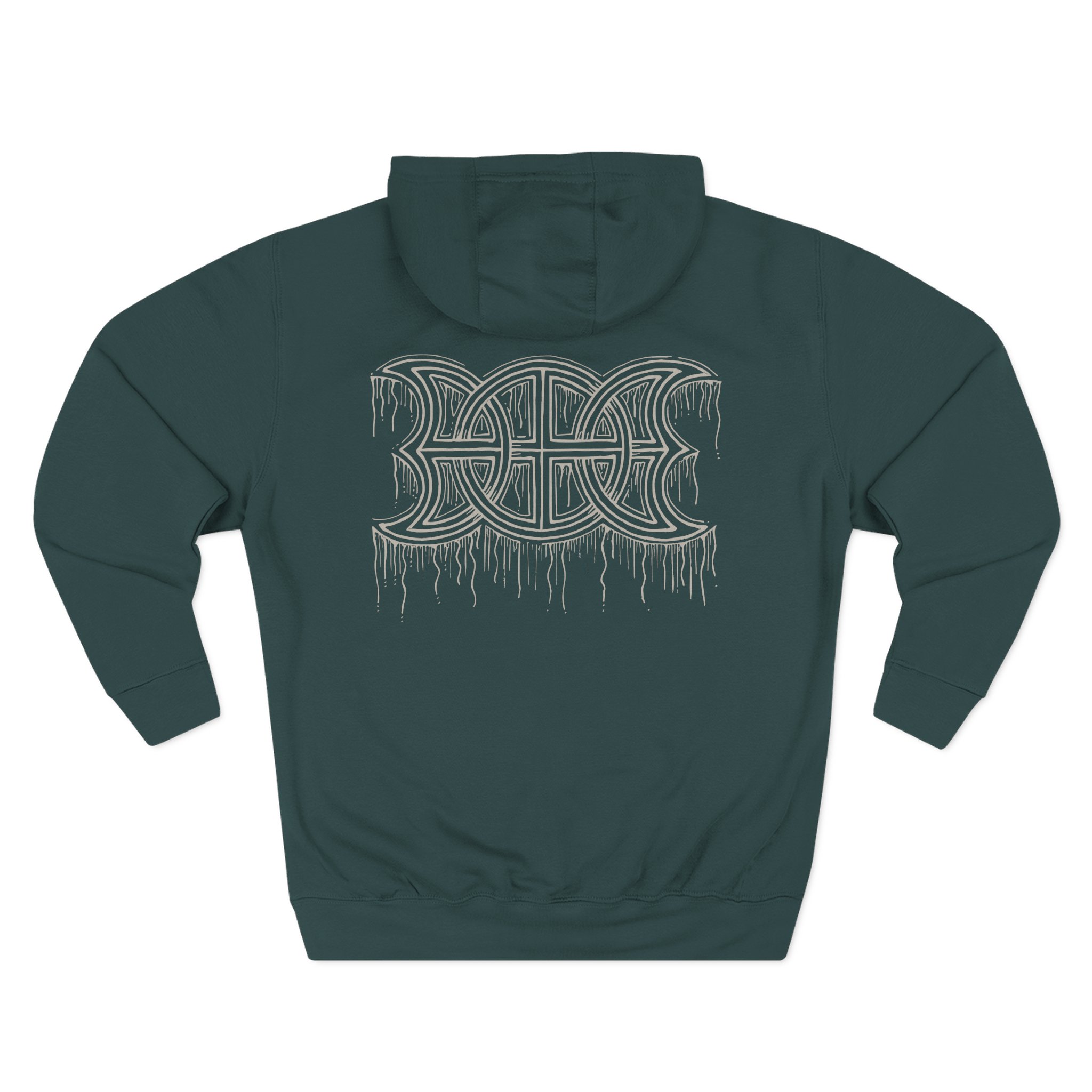 Heilung Sol Og Mani Three-Panel Fleece Hoodie