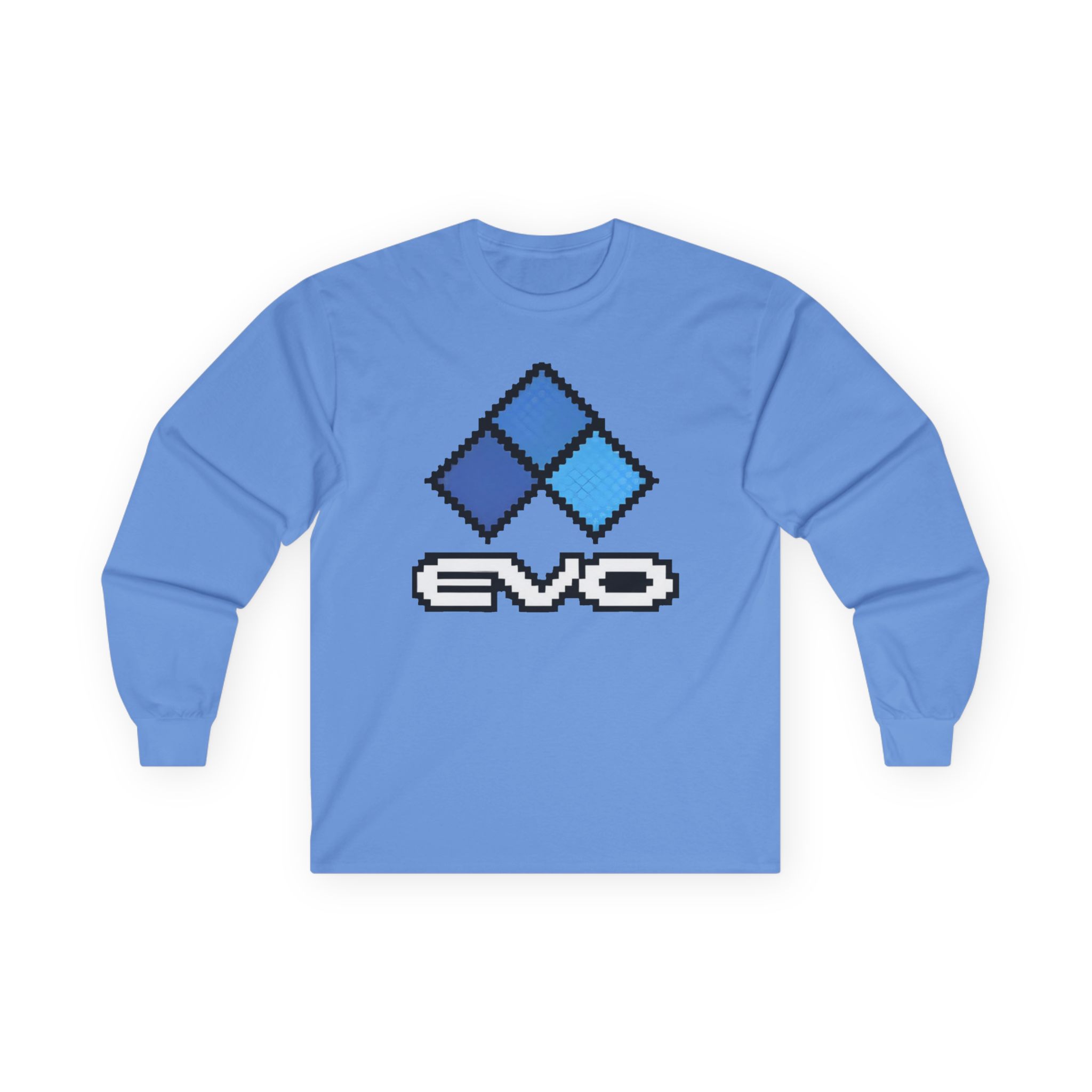 Evo 8 Bit Logo Returns Unisex Ultra Cotton Long Sleeve Tee