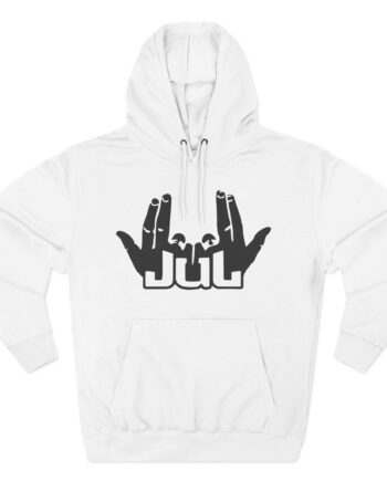 Jul Rapper Three-Panel Fleece Hoodie