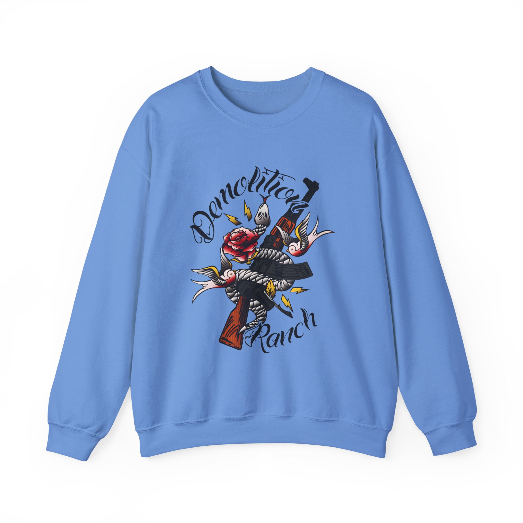 Demolition Ranch Tattoo Unisex Heavy Blendâ„¢ Crewneck Sweatshirt