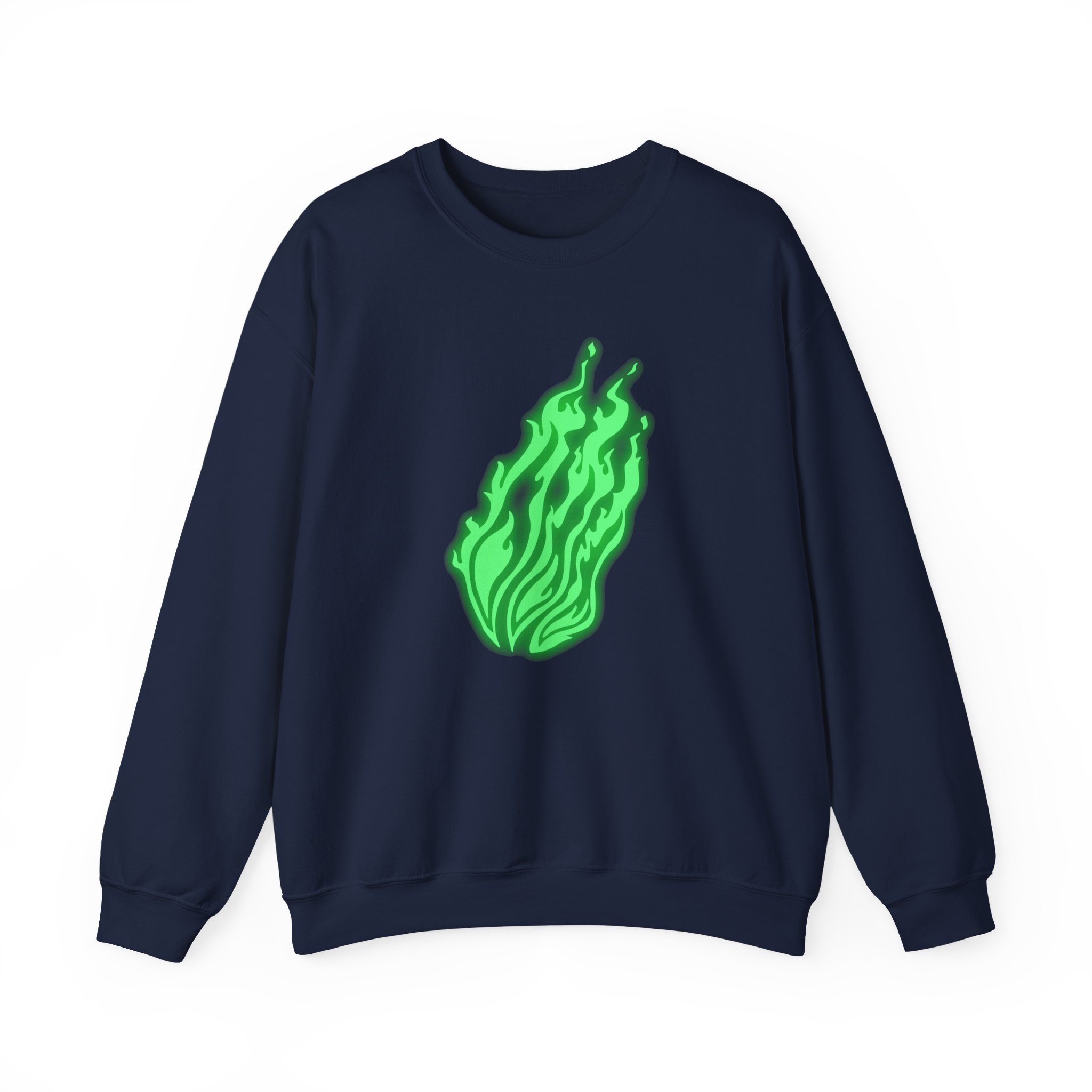 Preston Glow Flame Unisex Heavy Blendâ„¢ Crewneck Sweatshirt