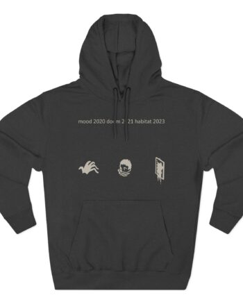 Nayt Three-Panel Fleece Hoodie