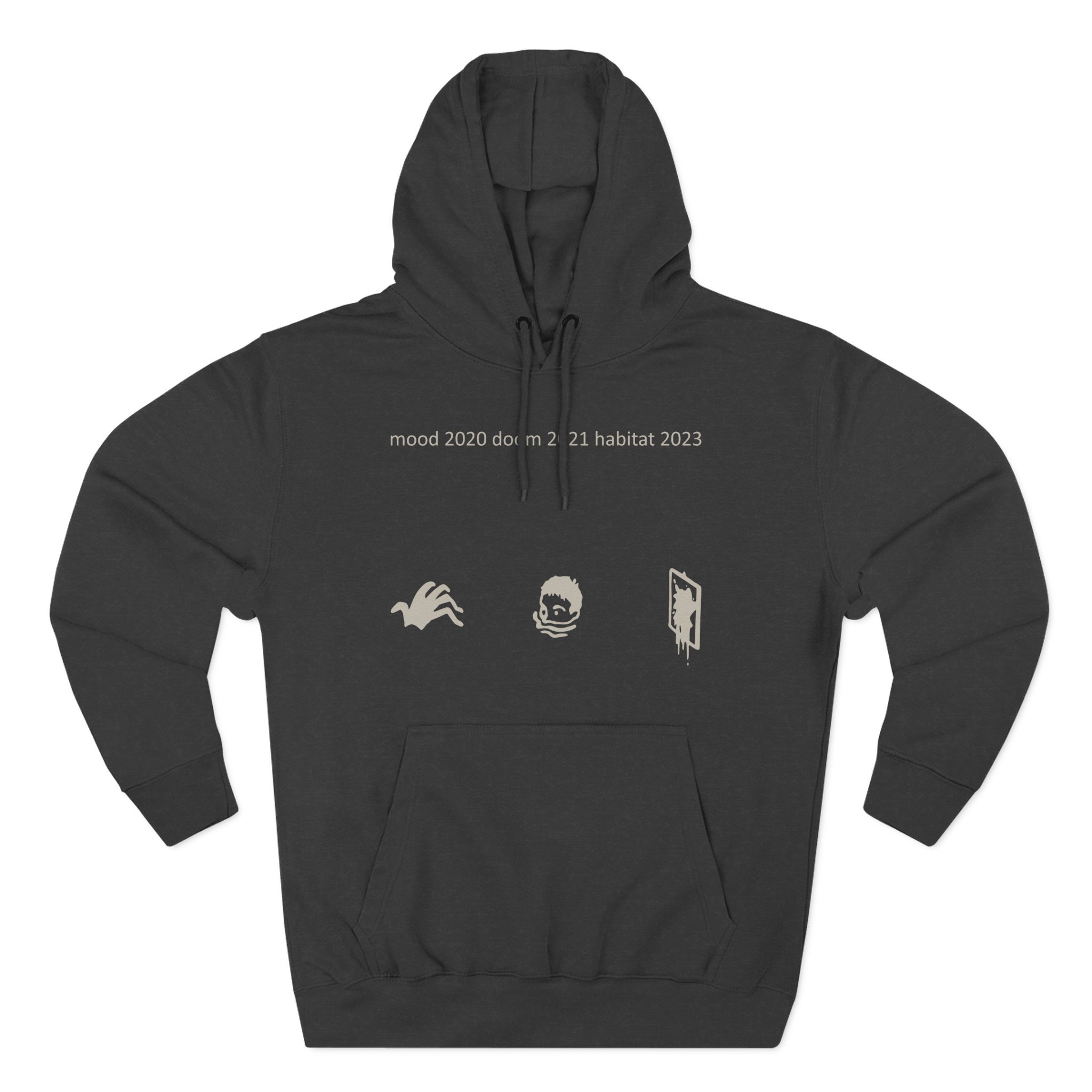 Nayt Three-Panel Fleece Hoodie