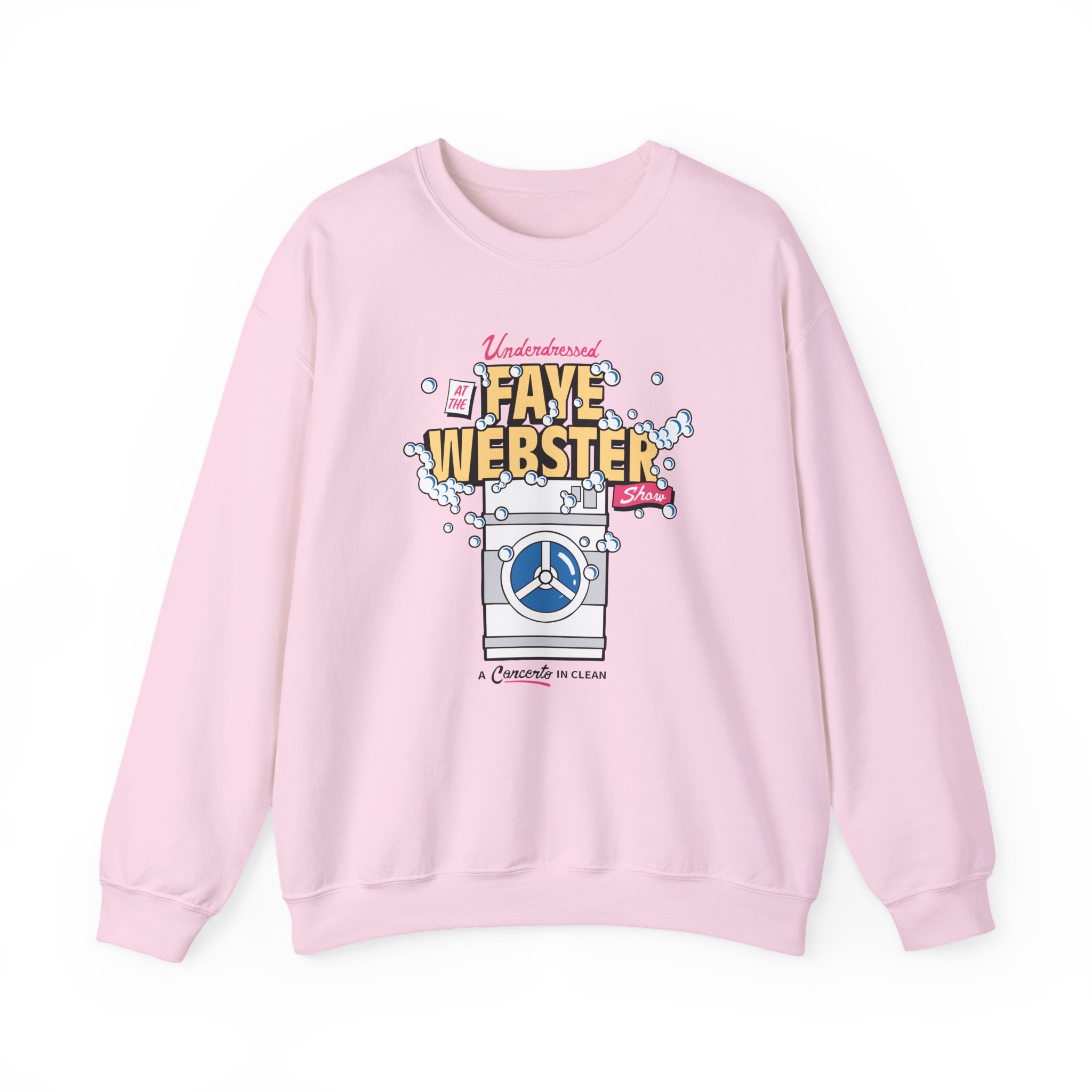 Faye Webster Laundrette Unisex Heavy Blendâ„¢ Crewneck Sweatshirt