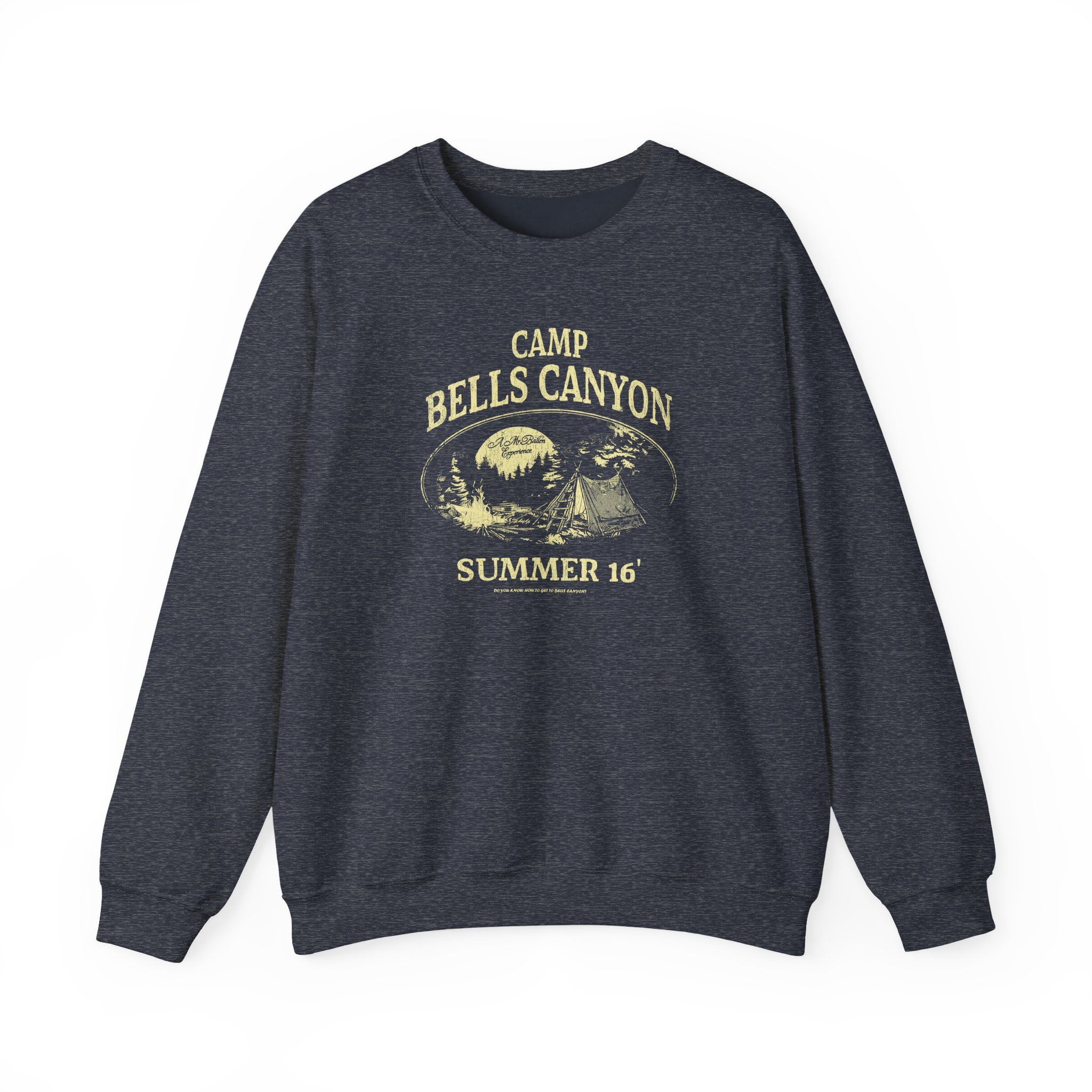 Mrballen Bells Canyon Distressed Unisex Heavy Blendâ„¢ Crewneck Sweatshirt