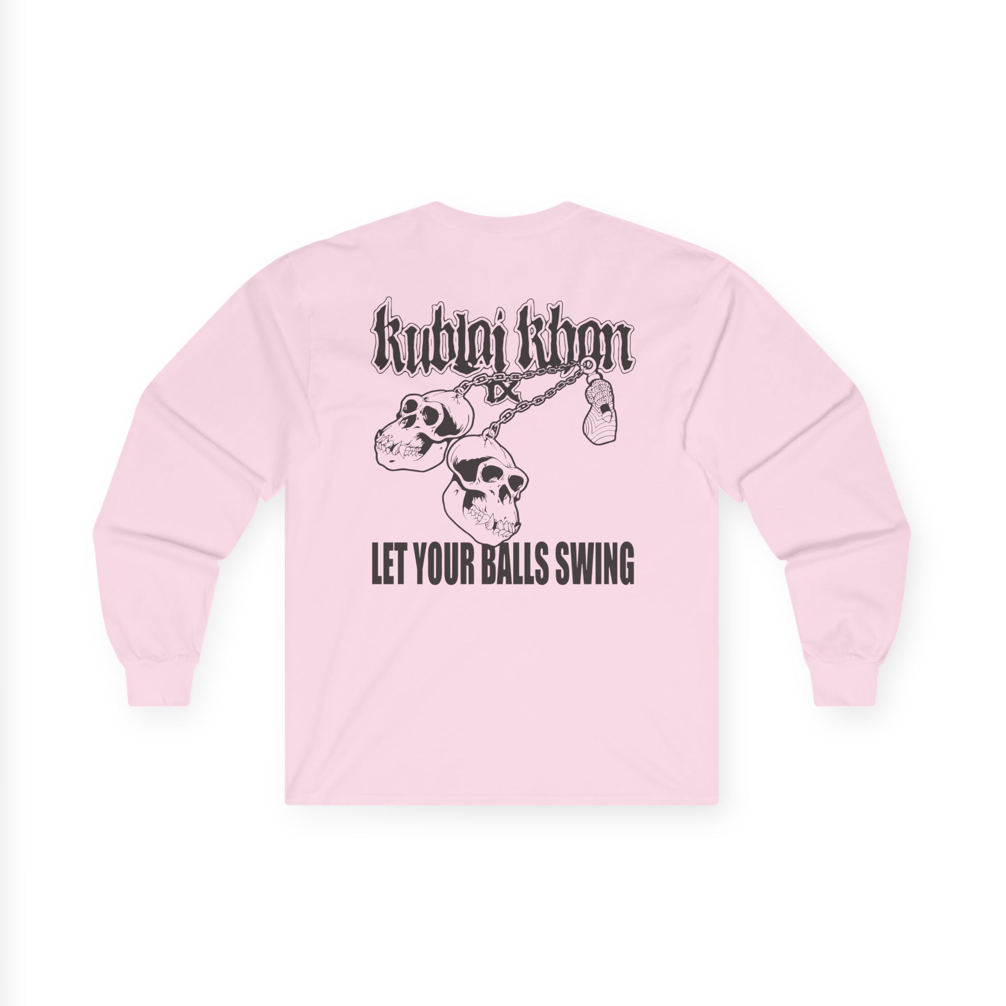 Kublai Khan - Let Your Balls Swing Unisex Ultra Cotton Long Sleeve Tee