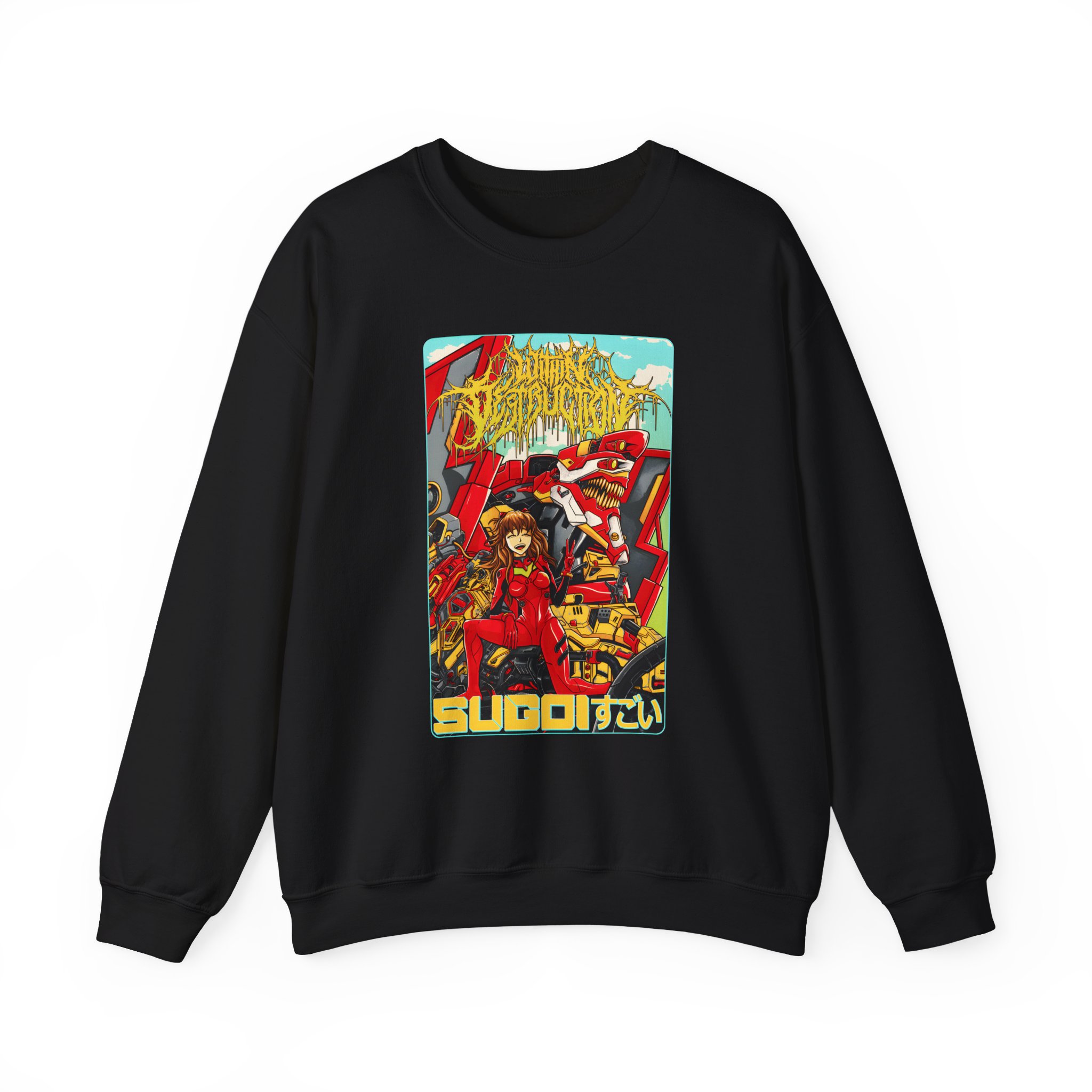 Within Destruction Asuka Unisex Heavy Blend Crewneck Sweatshirt