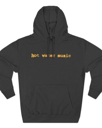 Hot Water Music Jug Three-Panel Fleece Hoodie