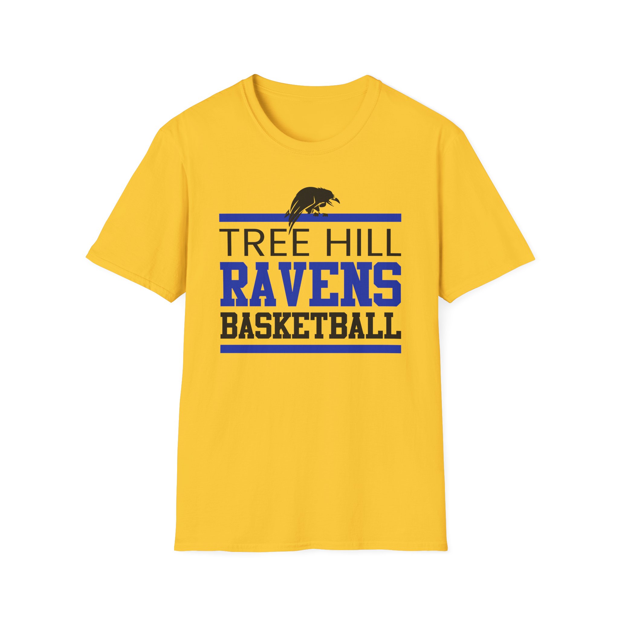 One Tree Hill Ravens Basketball Unisex Softstyle T-Shirt