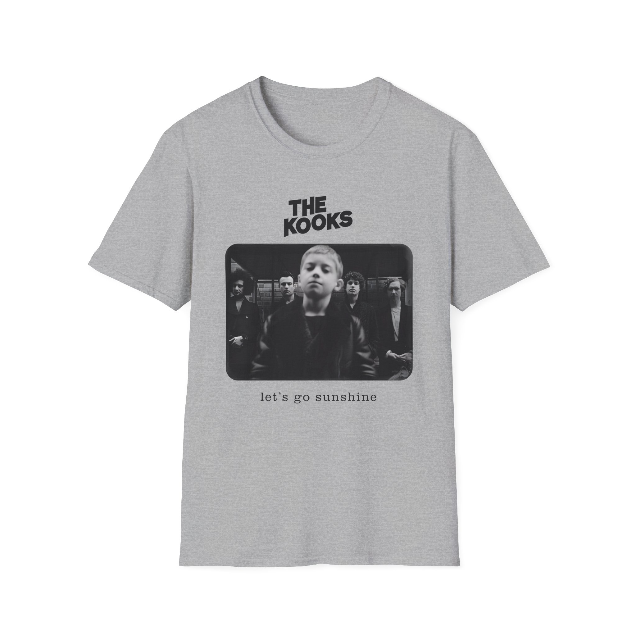 The Kooks Let's Go Sunshine Unisex Softstyle T-Shirt