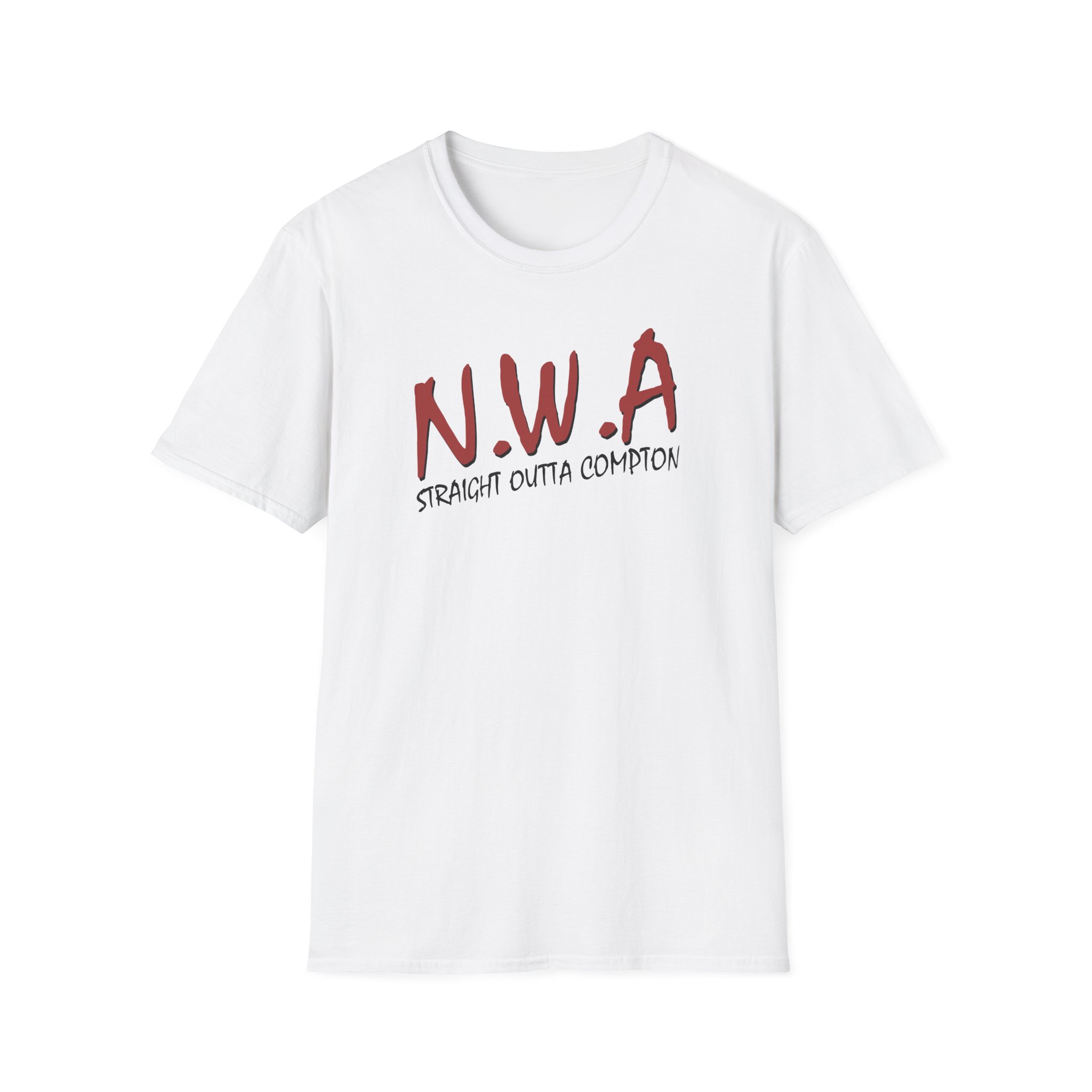 NWA Straight Outta Compton Unisex Softstyle T-Shirt