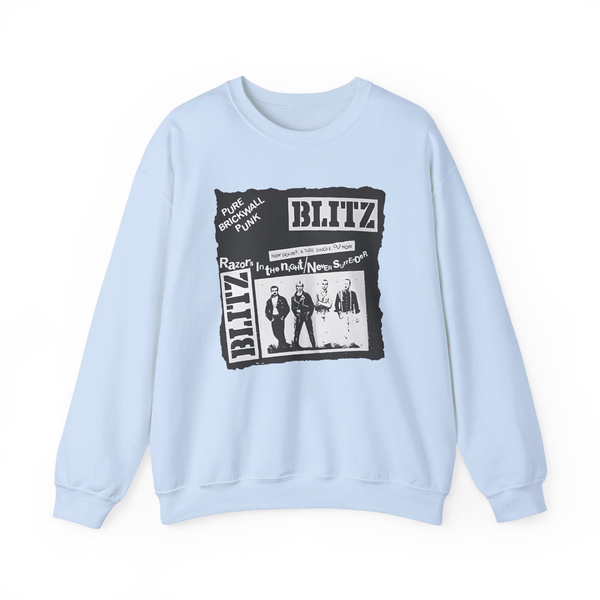 Blitz Pure Brick Wall Unisex Heavy Blendâ„¢ Crewneck Sweatshirt