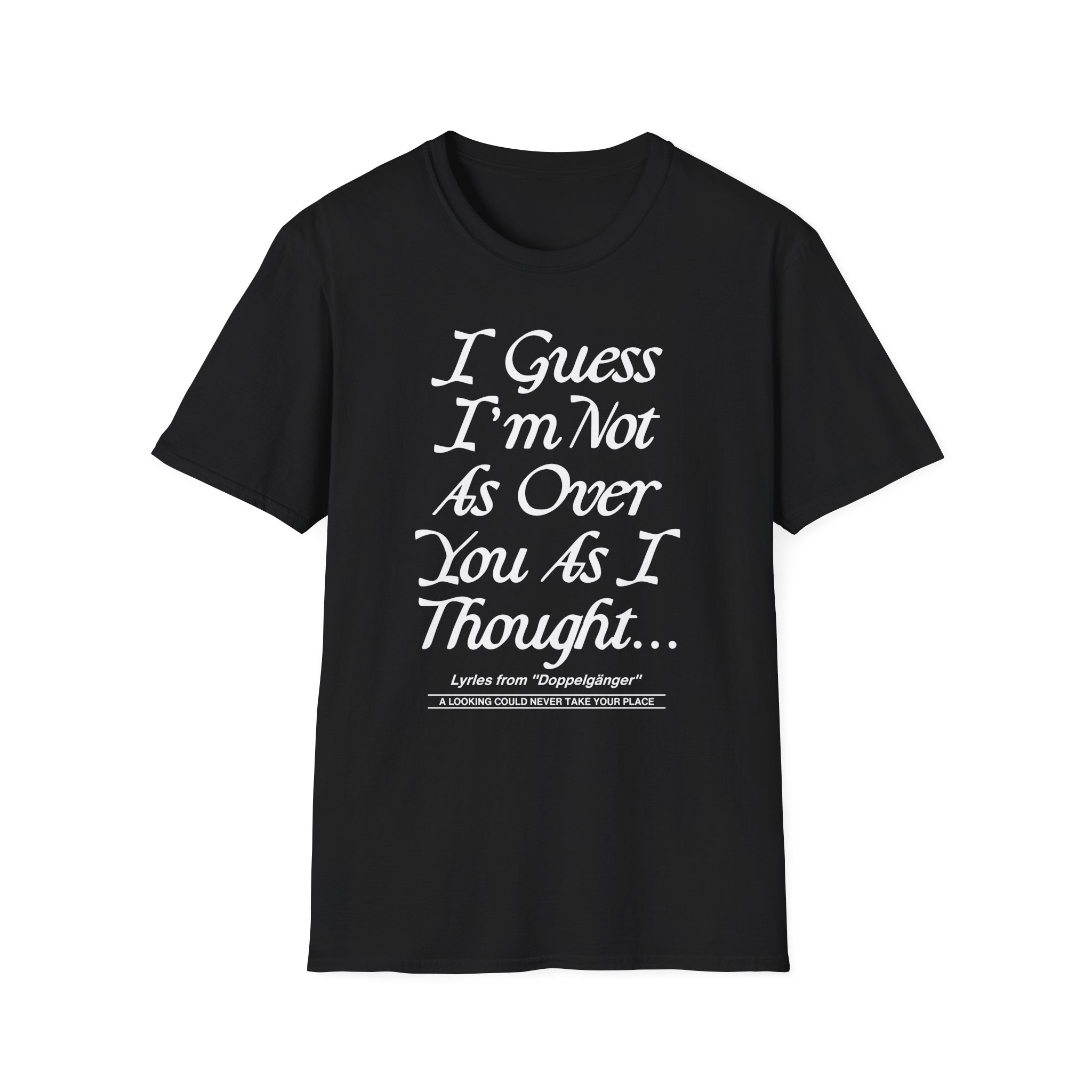 Joshua Bassett Doppelgänger Lyric Unisex Softstyle T-Shirt