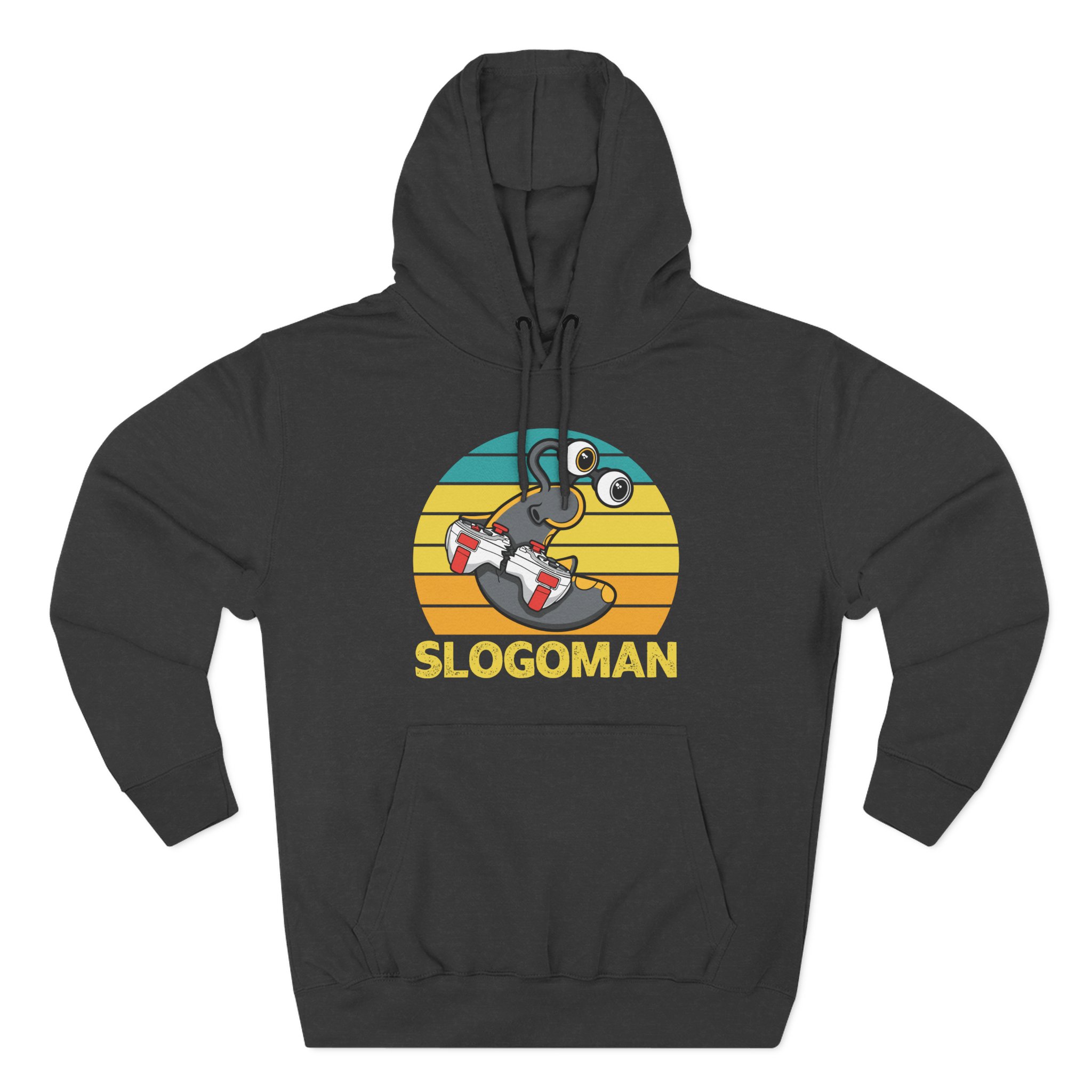 Slogoman Three-Panel Fleece Hoodie