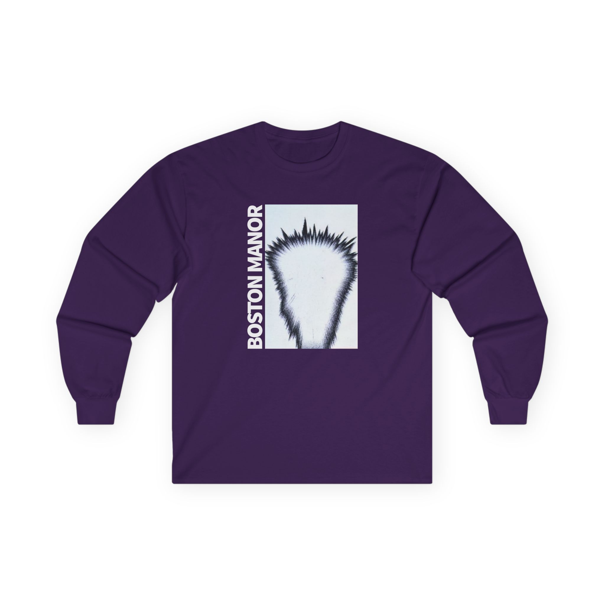 Boston Manor Flower Unisex Ultra Cotton Long Sleeve Tee