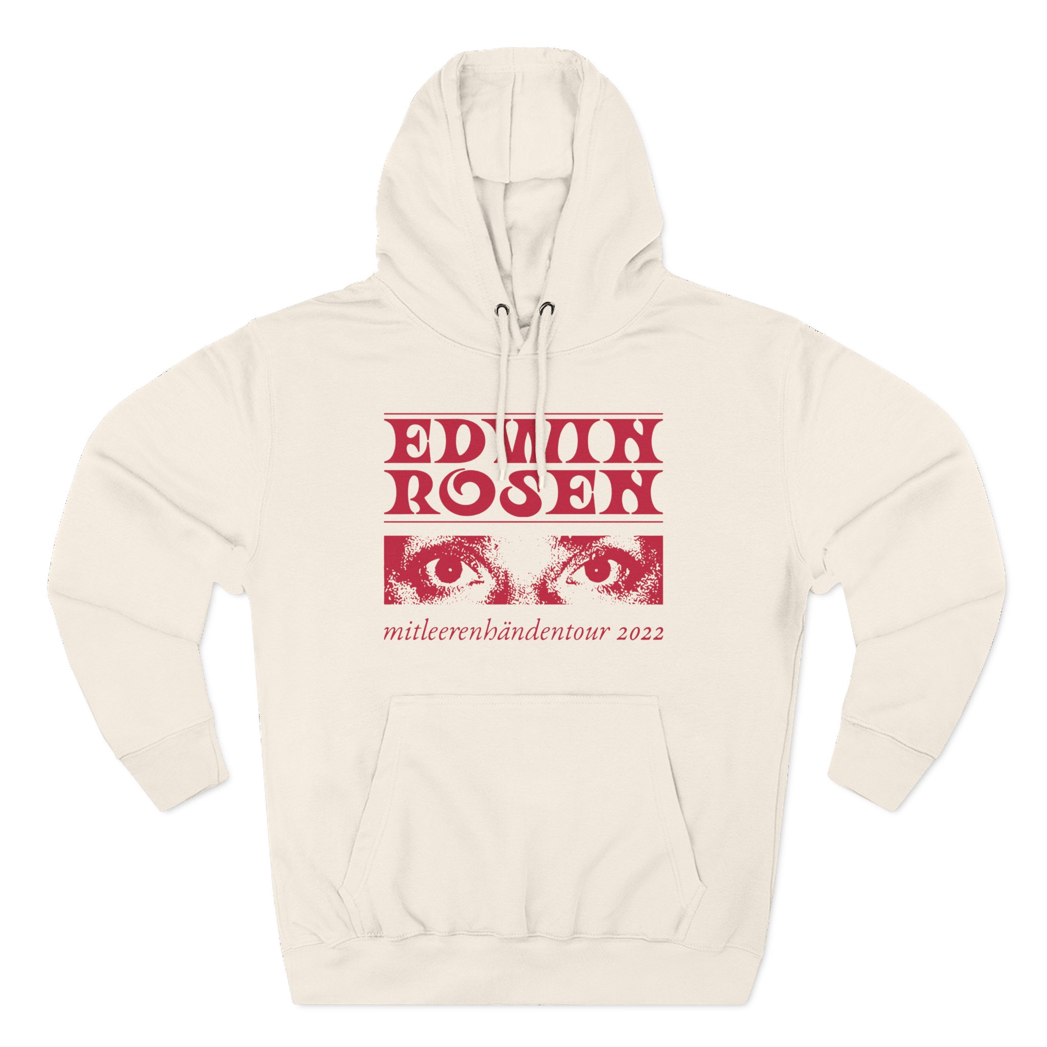 Edwin Rosen Eyes Three-Panel Fleece Hoodie