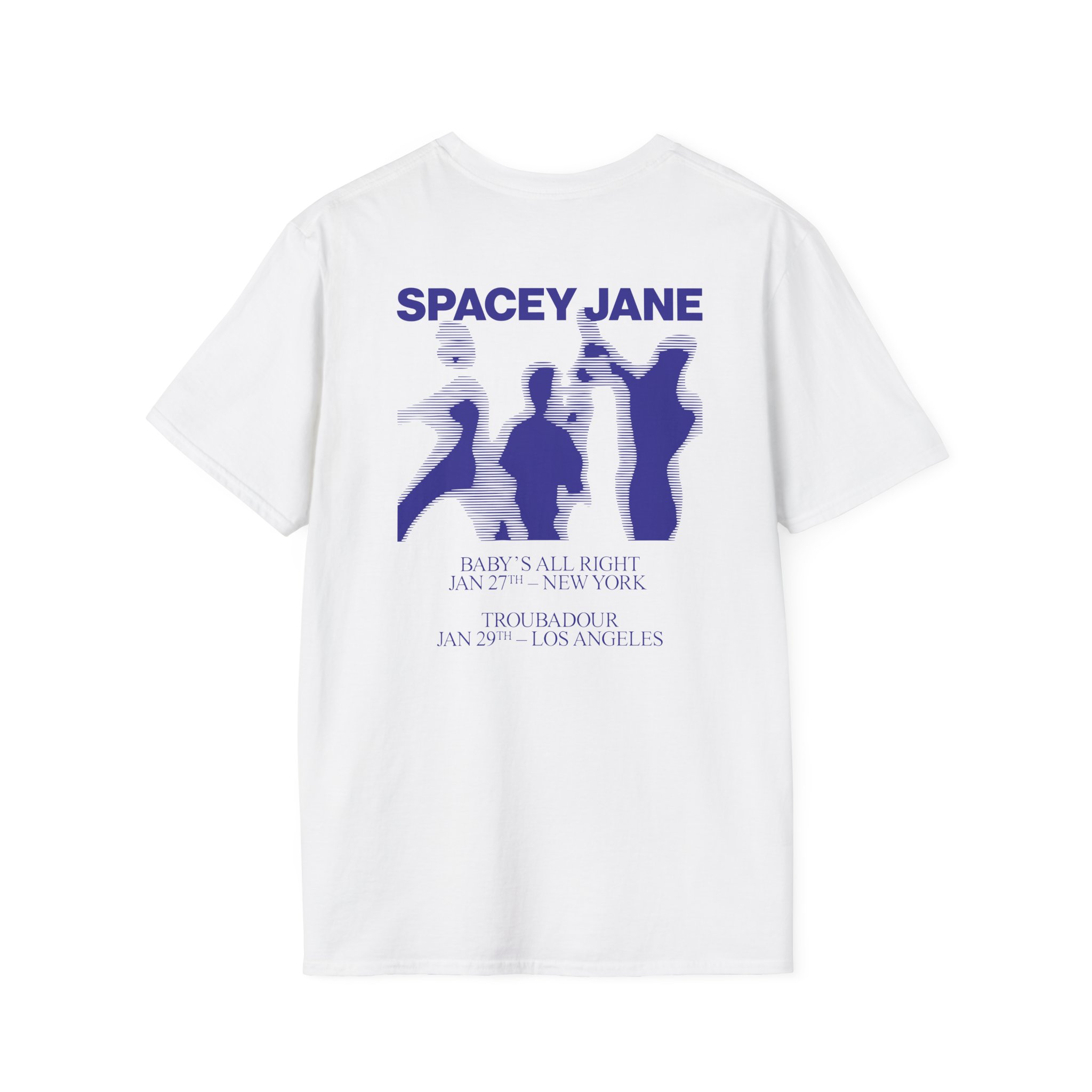 Spacey Jane Us Underplay Tour Unisex Softstyle T-Shirt