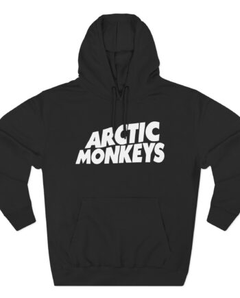 Arctic Monkeys Classic Logo Three-Panel Fleece Hoodie