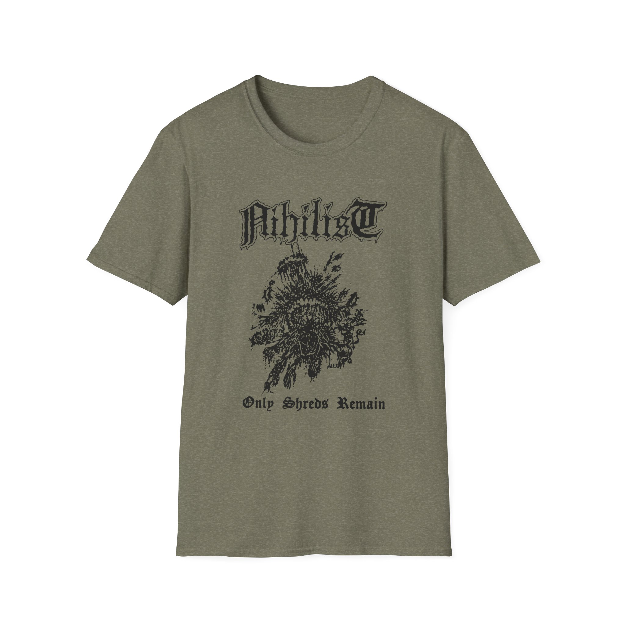 Entombed Only Shreds Remain Unisex Softstyle T-Shirt