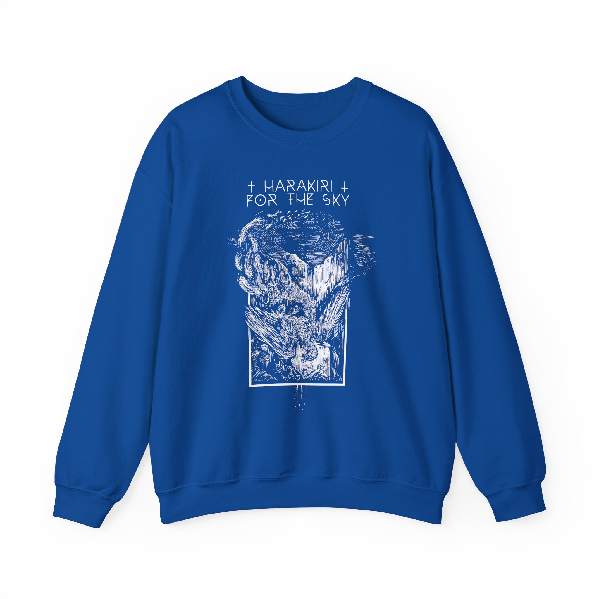 Harakiri for the Sky Dead Vulture Unisex Heavy Blendâ„¢ Crewneck Sweatshirt