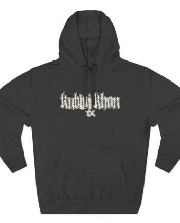 Kublai Khan - Less is More Three-Panel Fleece Hoodie