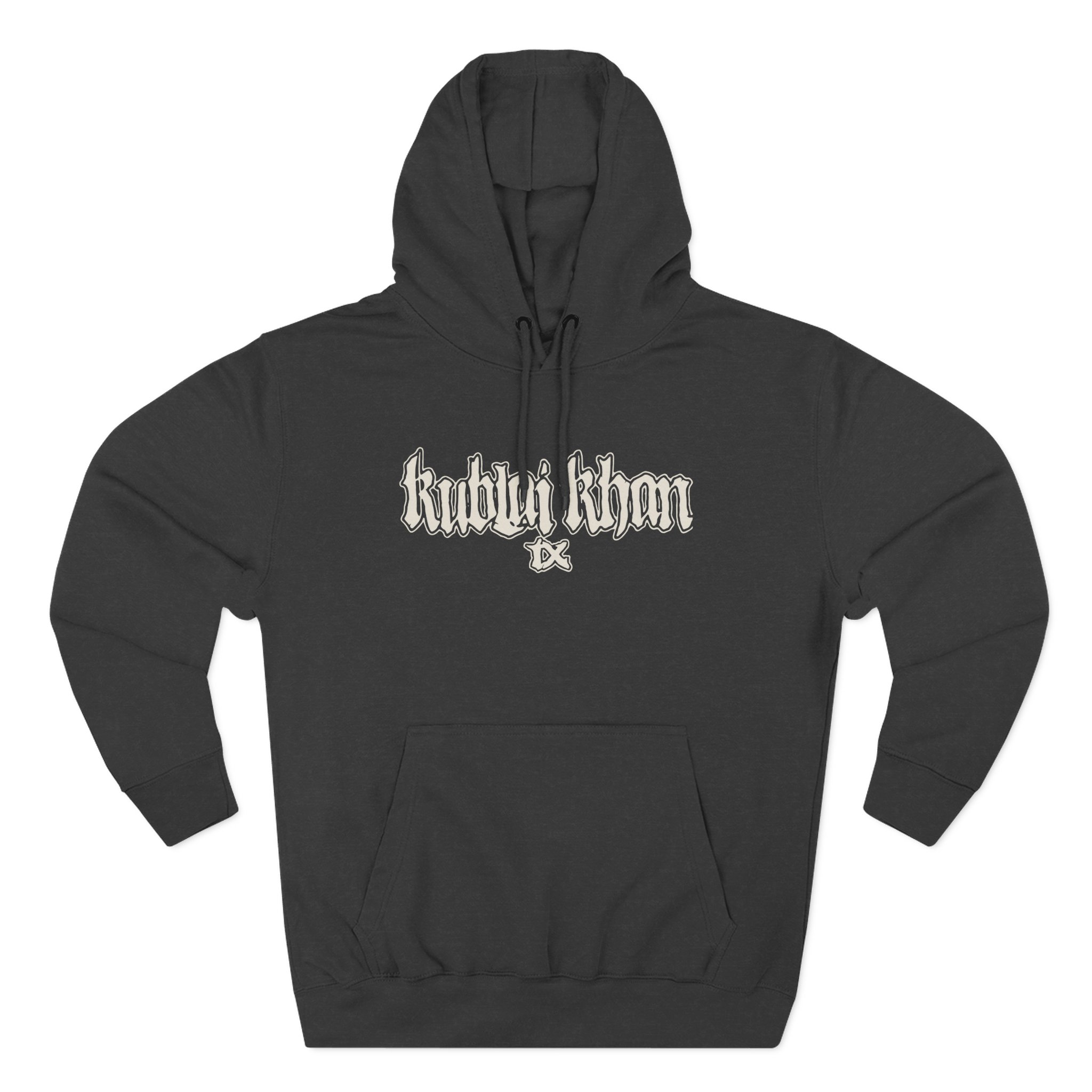 Kublai Khan - Less is More Three-Panel Fleece Hoodie