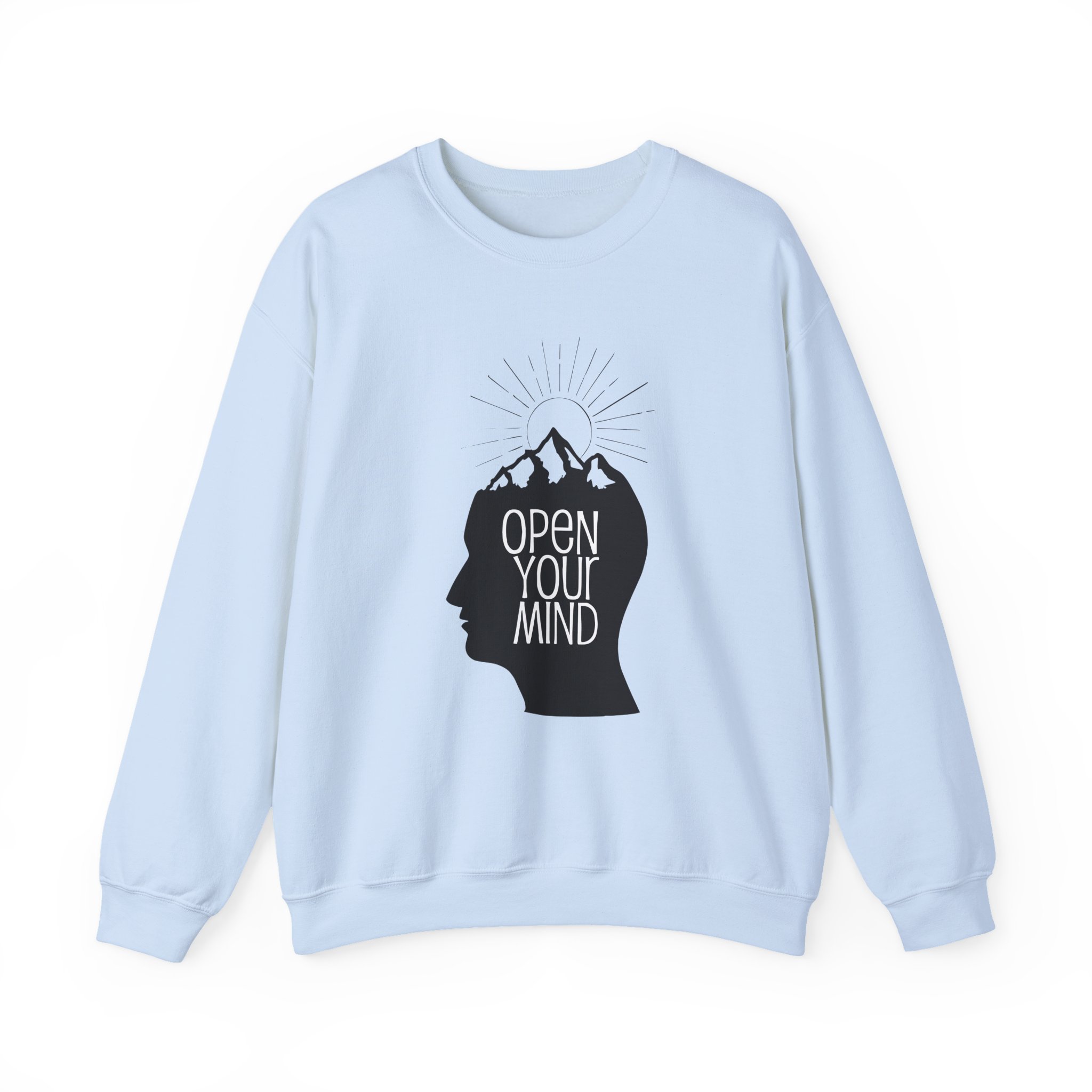 Kendall Rae Open Your Mind Unisex Heavy Blendâ„¢ Crewneck Sweatshirt