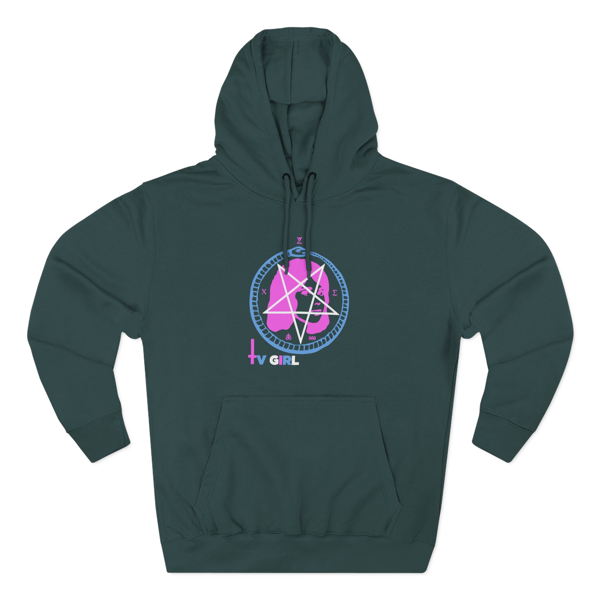 Tv Girl Three-Panel Fleece Hoodie