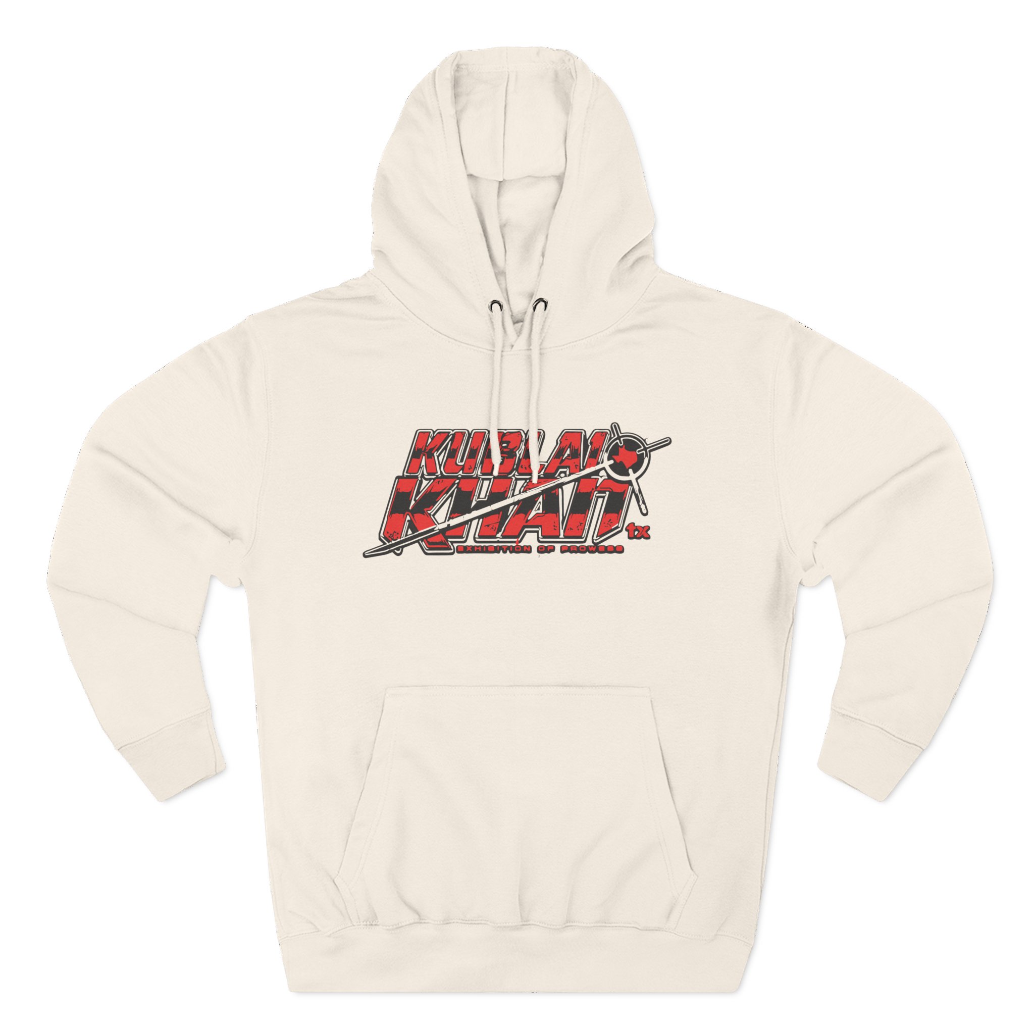 Kublai Khan Low Tech Three-Panel Fleece Hoodie