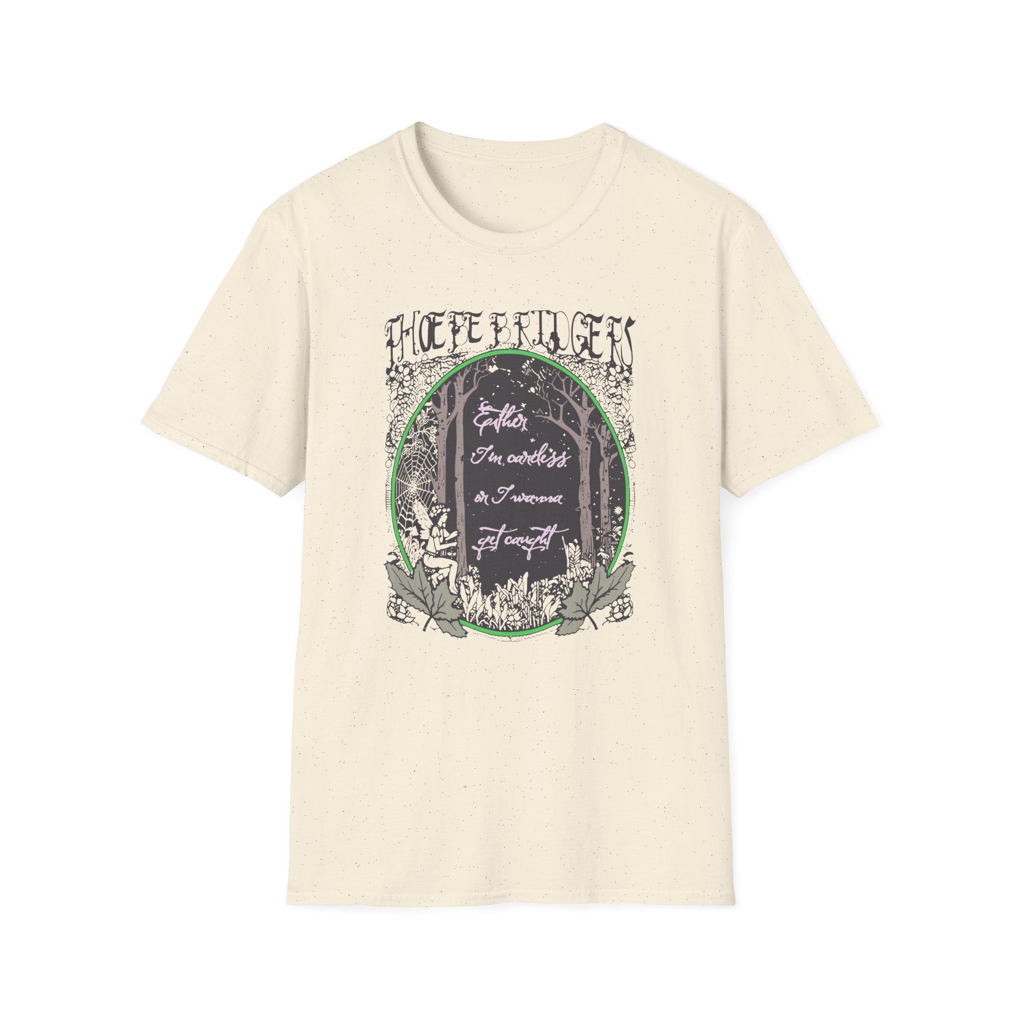 Phoebe Bridgers Ether Tin Cartels on I Wanna Get Caught Unisex Softstyle T-Shirt