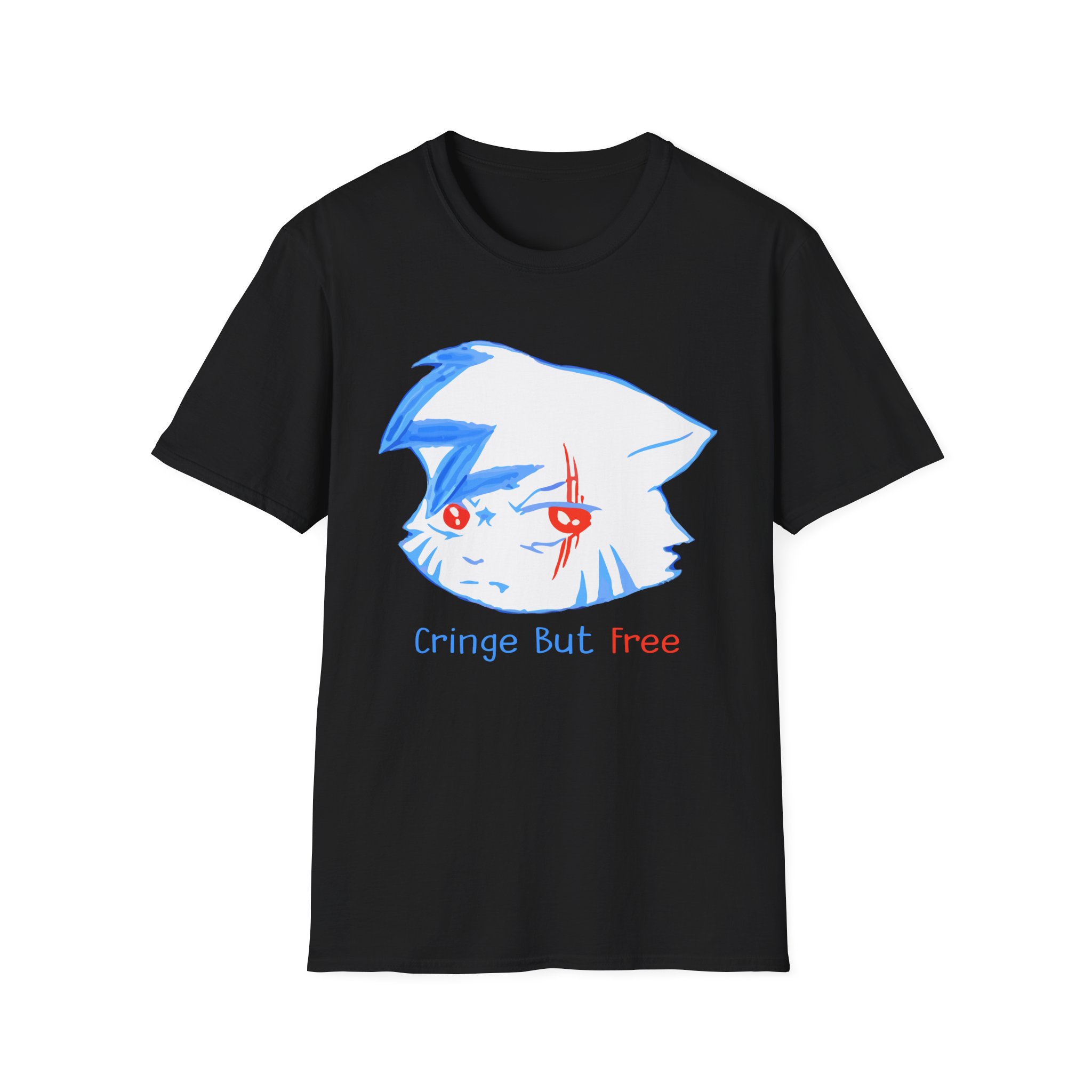 Izzzyzzz Cringe but Free Unisex Softstyle T-Shirt