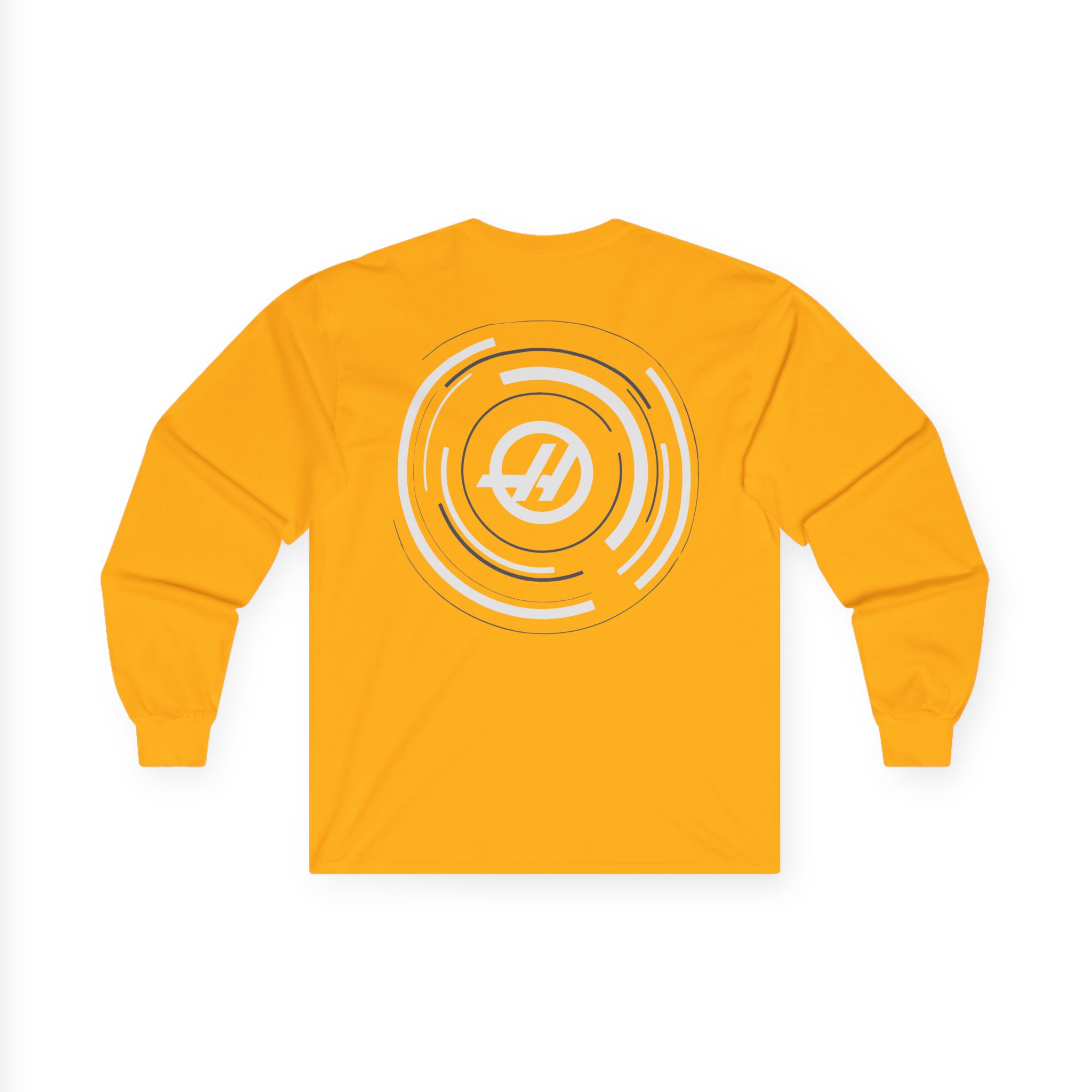 Haas F1 Dynamic Roundel Unisex Ultra Cotton Long Sleeve Tee