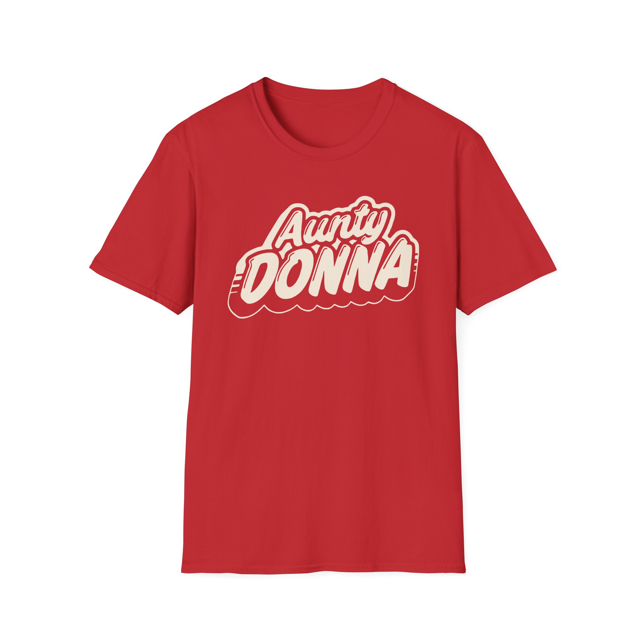 Aunty Donna Bubble Logo Unisex Softstyle T-Shirt