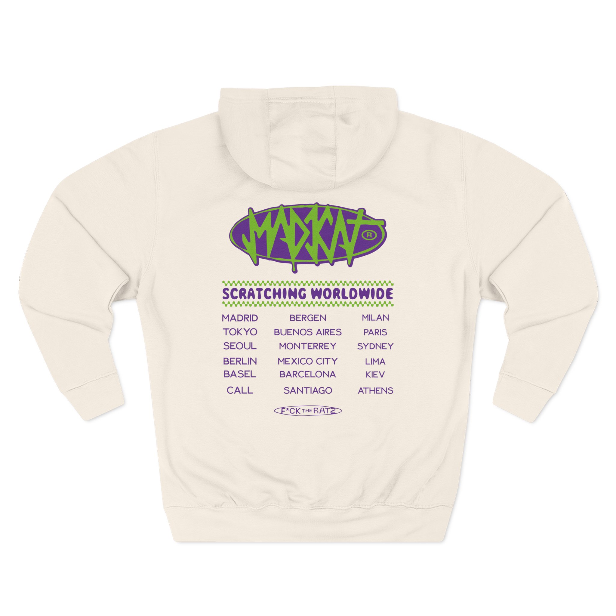 Rubius Madkat Worldtour Three-Panel Fleece Hoodie