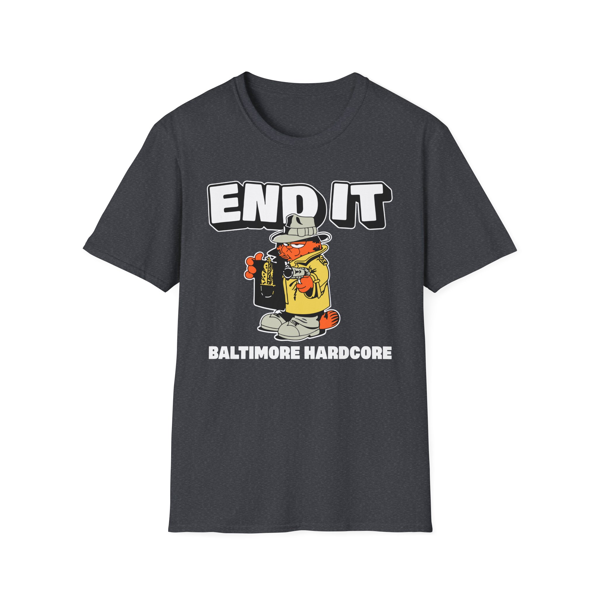 End It Baltimore Hardcore Unisex Softstyle T-Shirt