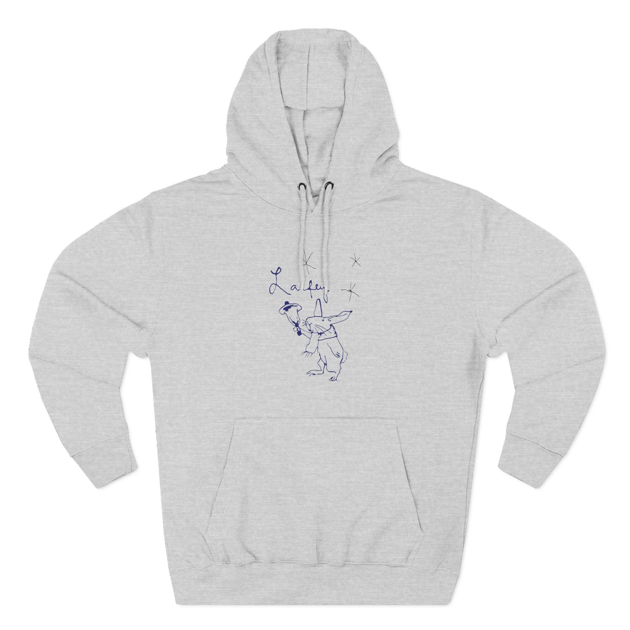 Laufey Three-Panel Fleece Hoodie