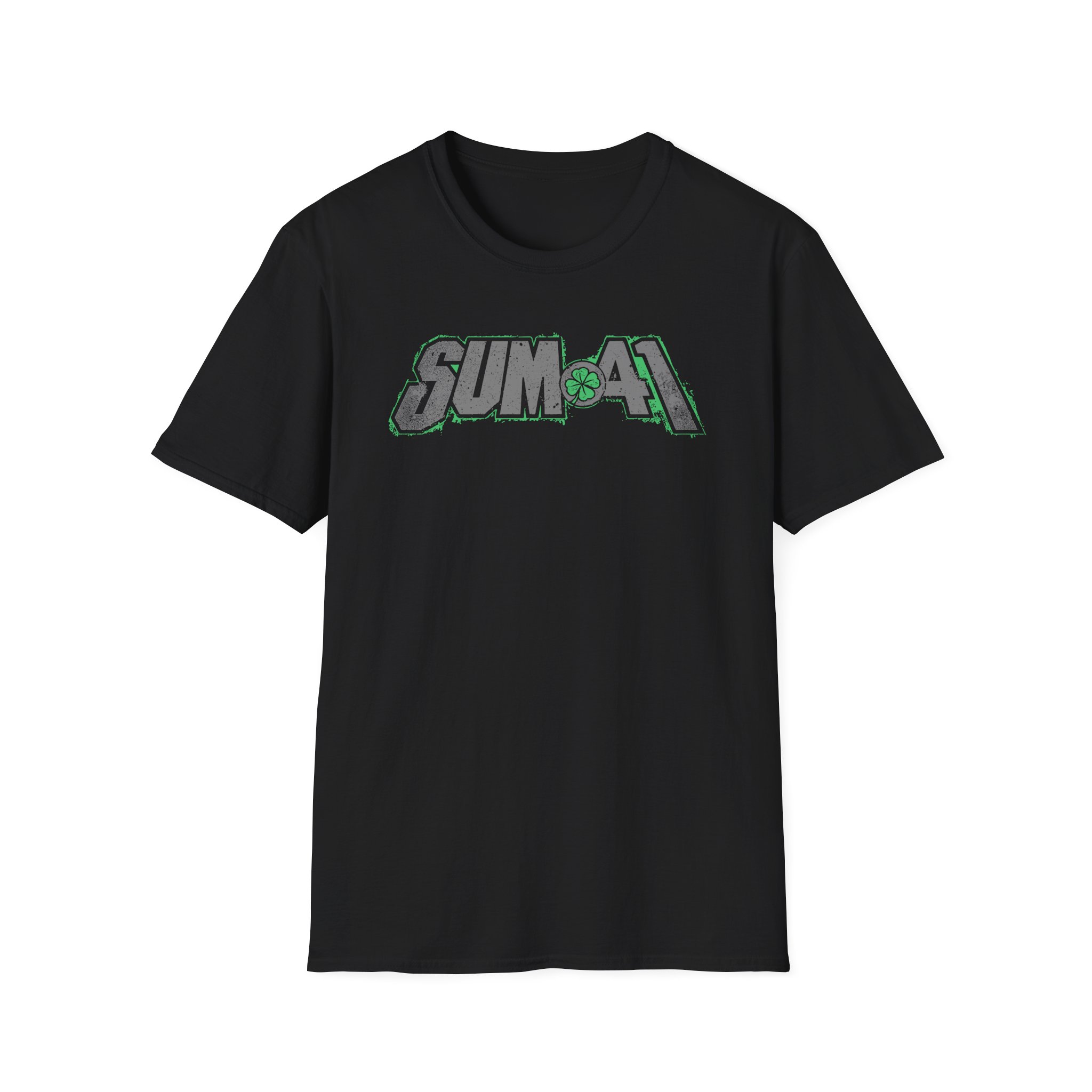 Sum 41 Shamrock Unisex Softstyle T-Shirt