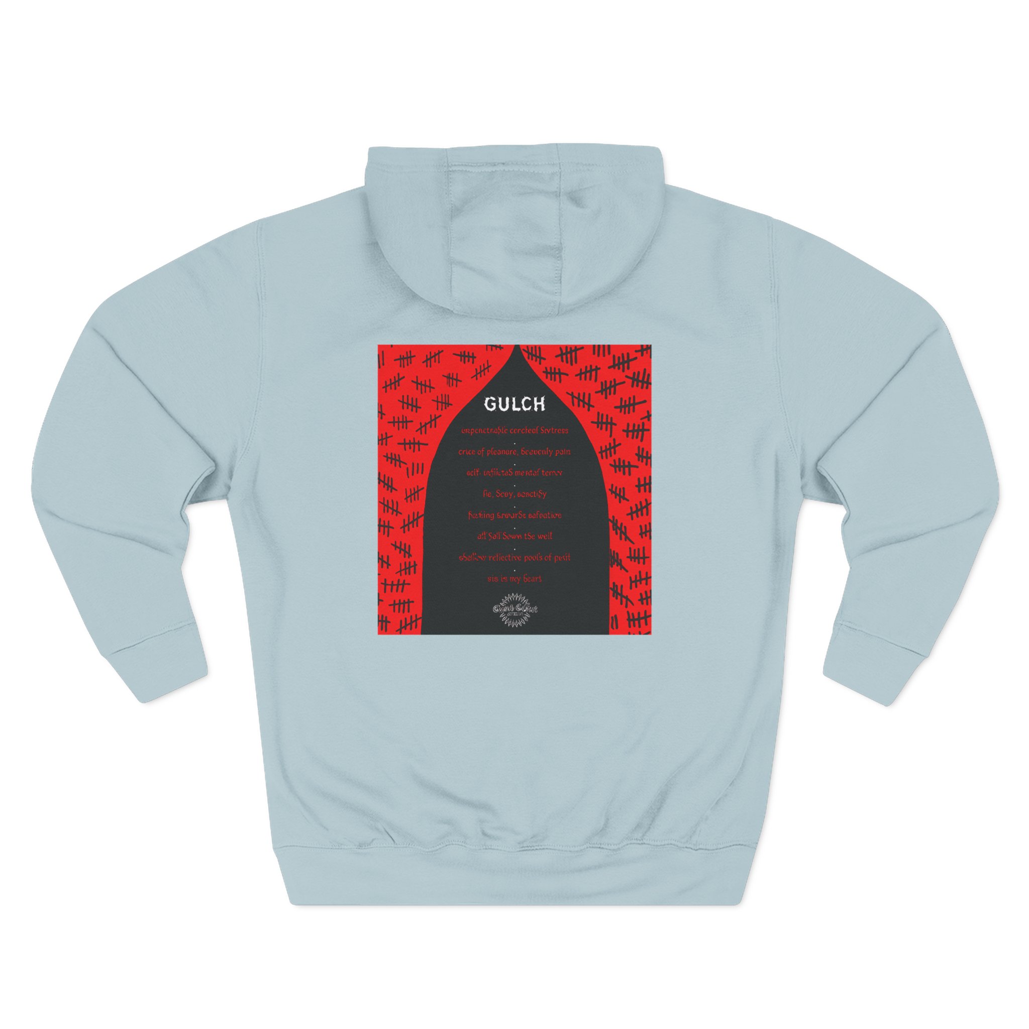 Gulch - Impenetrable Cerebral Fortress Three-Panel Fleece Hoodie