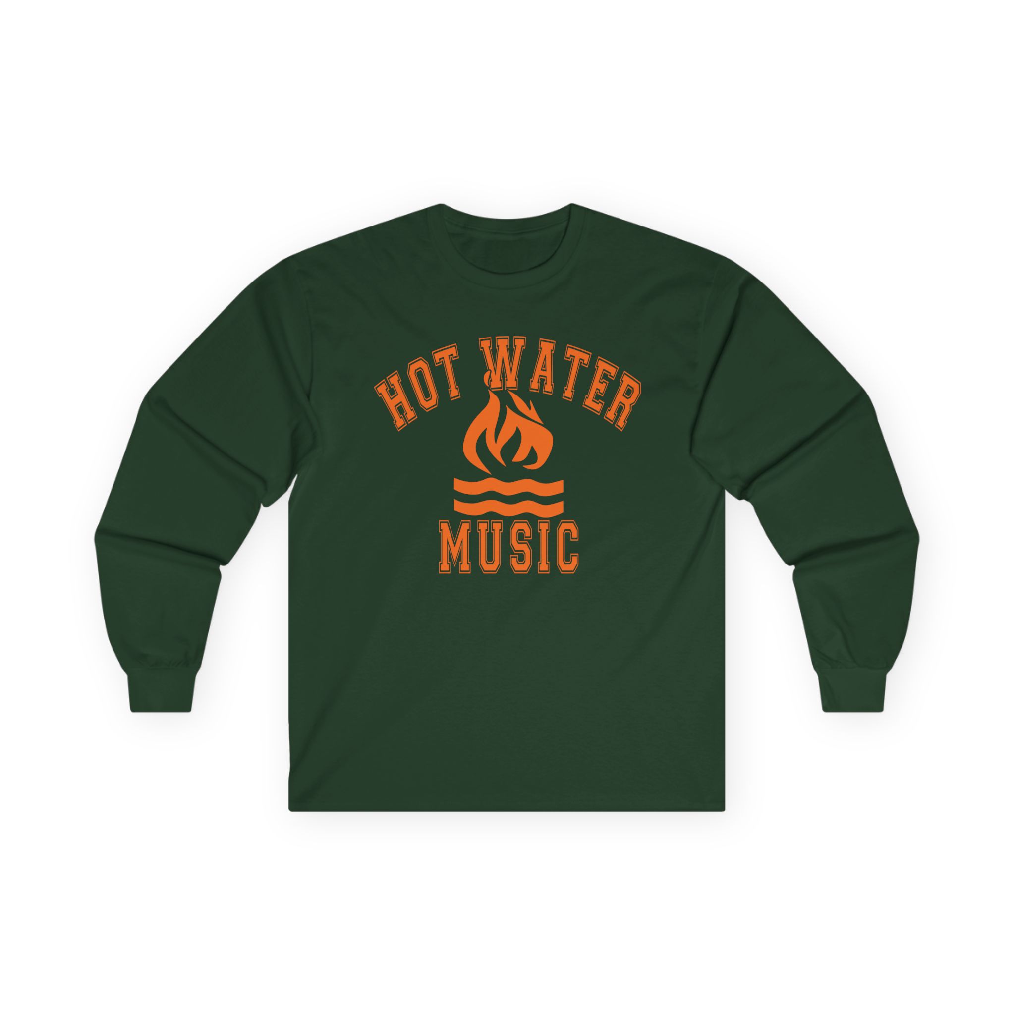 Hot Water Music College Flame Unisex Ultra Cotton Long Sleeve Tee