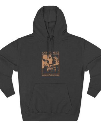 Anti Cimex Victims of a Bomb Raid Three-panel Fleece Hoodie