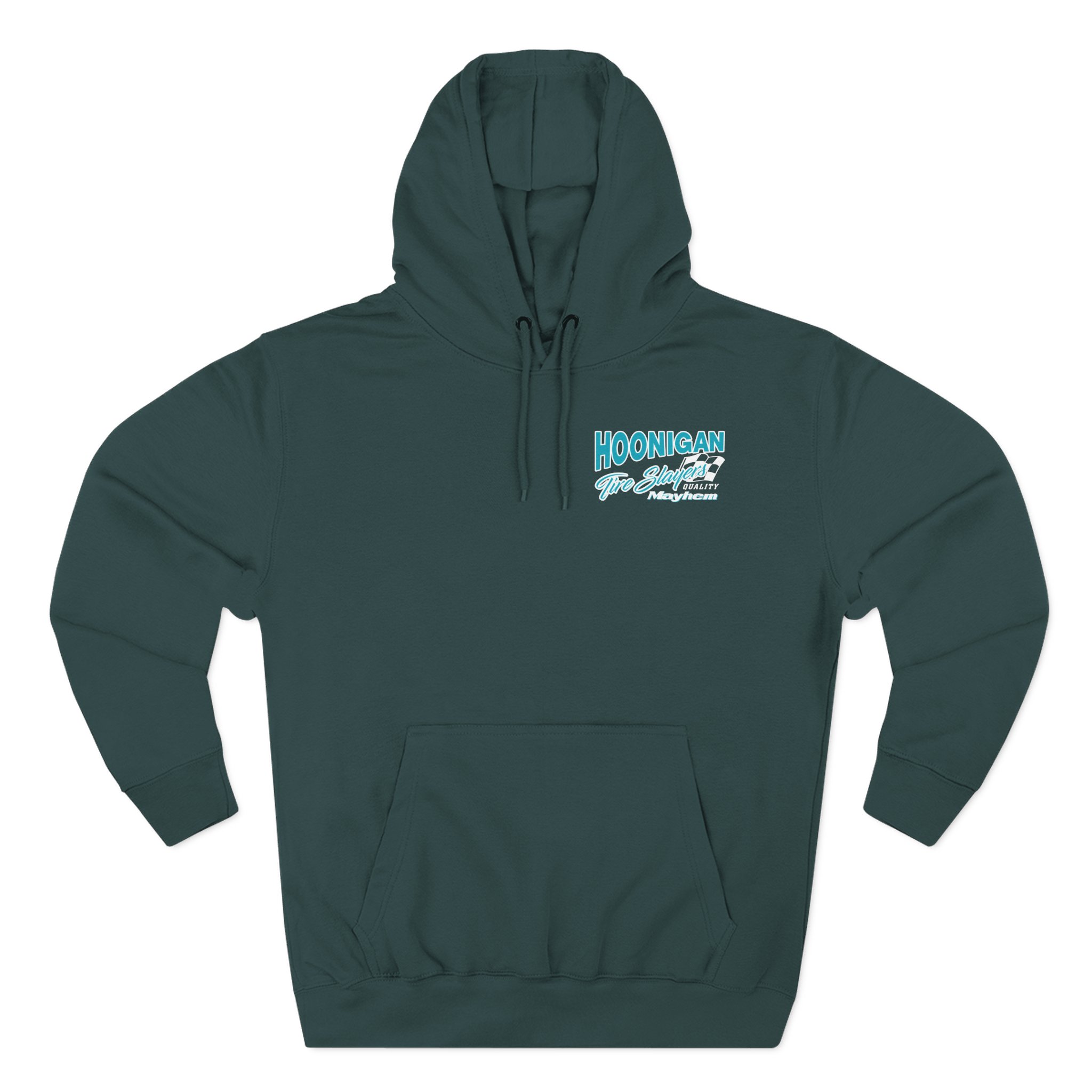Ken Block Hoonigan 86 Tire Slayers Three-Panel Fleece Hoodie