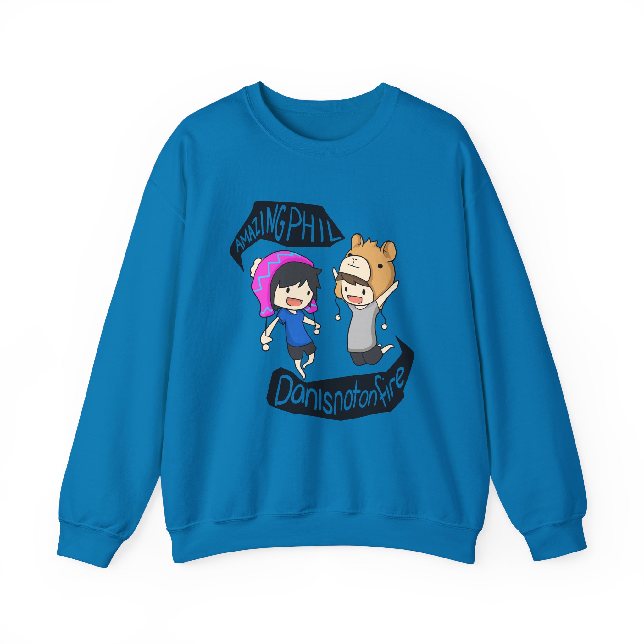 Dan and Phil Unisex Heavy Blendâ„¢ Crewneck Sweatshirt