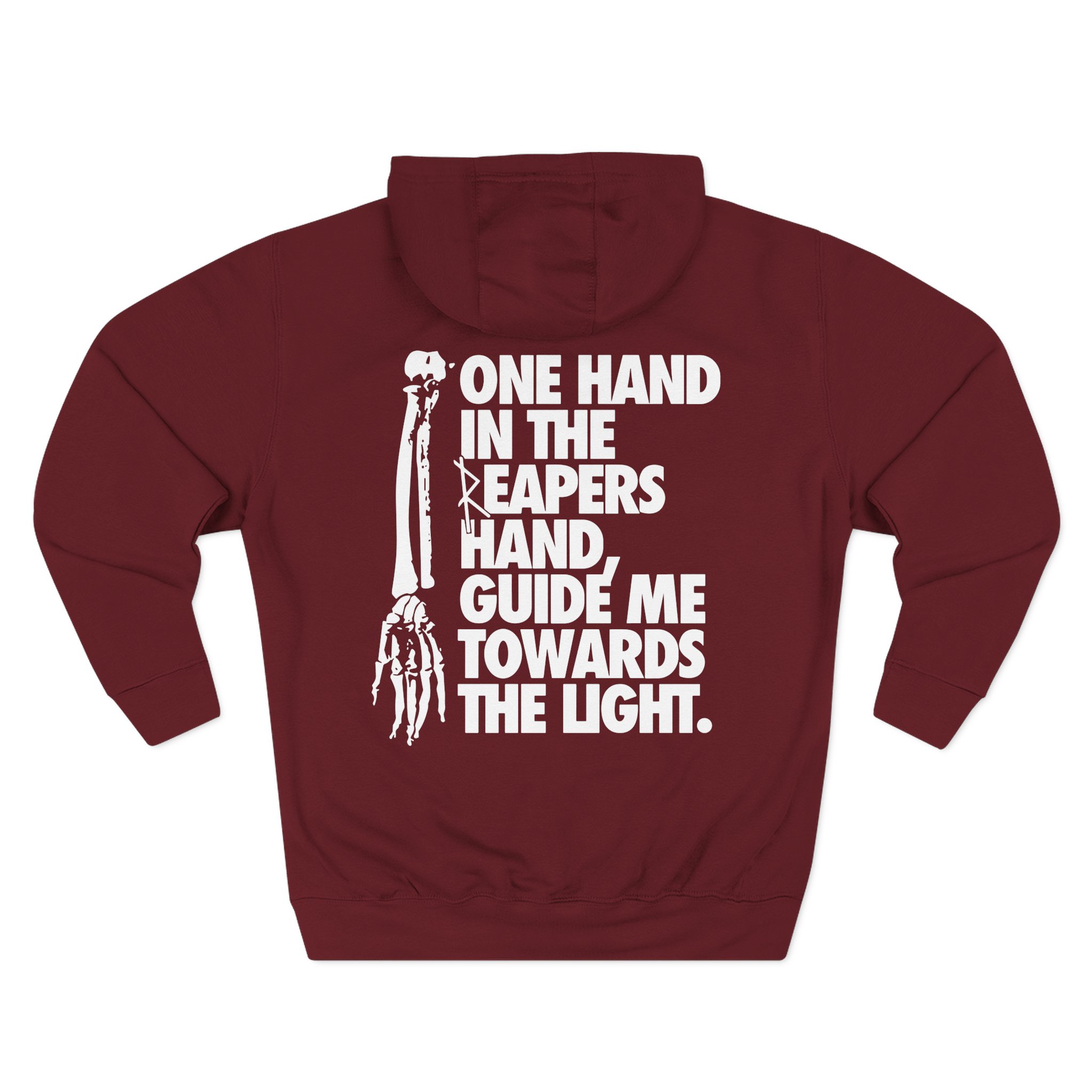 Trapped Under Ice Reaper Three-Panel Fleece Hoodie