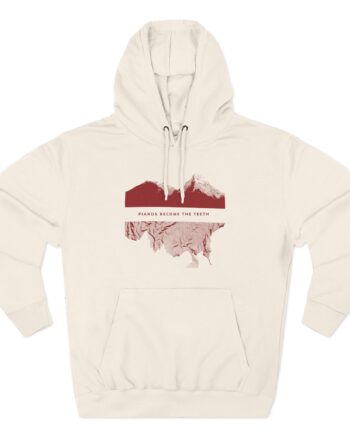 Pianos Become the Teeth Mountains Three-Panel Fleece Hoodie