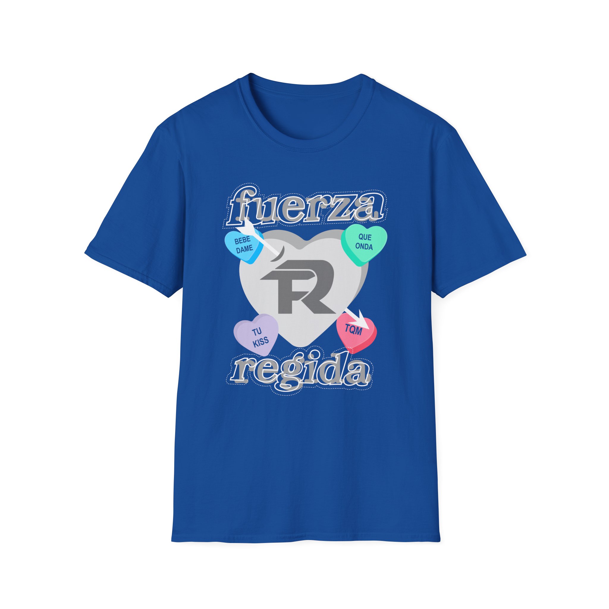 Fuerza Regida Candy Hearts Unisex Softstyle T-Shirt
