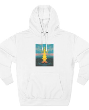 Pretty Lights Admat Three-Panel Fleece Hoodie