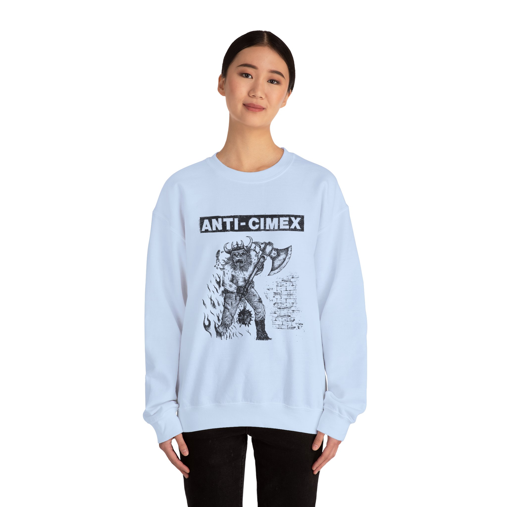 Anti Cimex Unisex Heavy Blend Crewneck Sweatshirt
