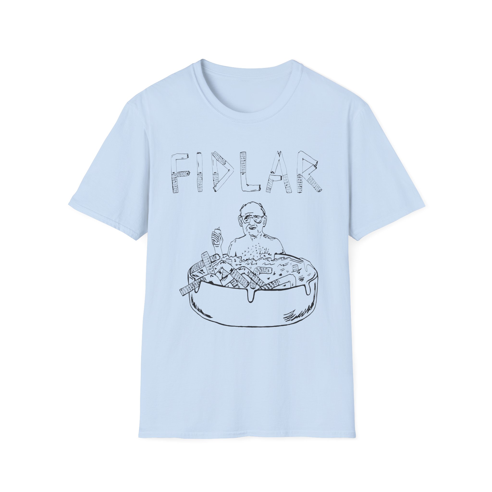 Fidlar Ashtray Unisex Softstyle T-Shirt