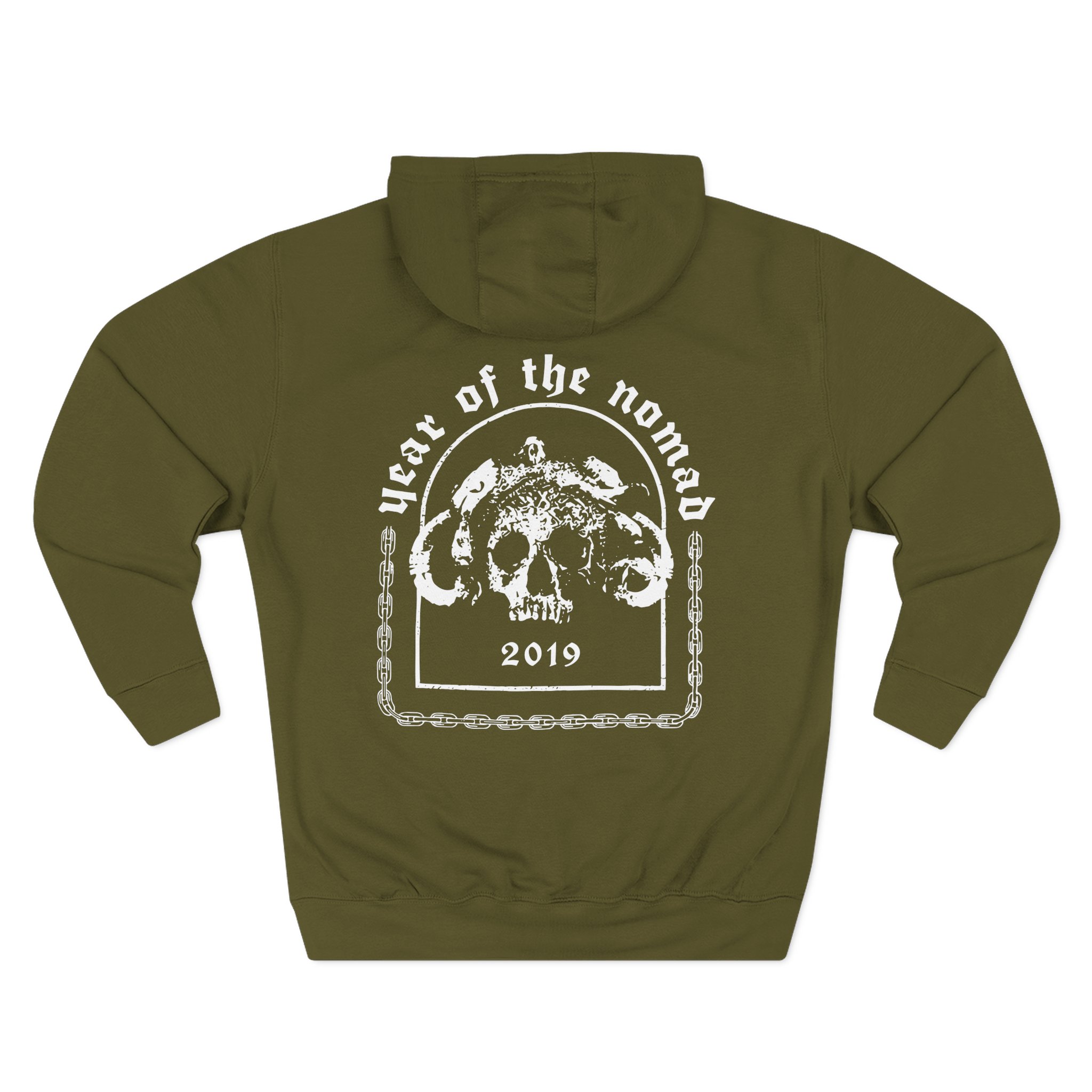 Kublai Khan - Year of the Nomad Three-Panel Fleece Hoodie