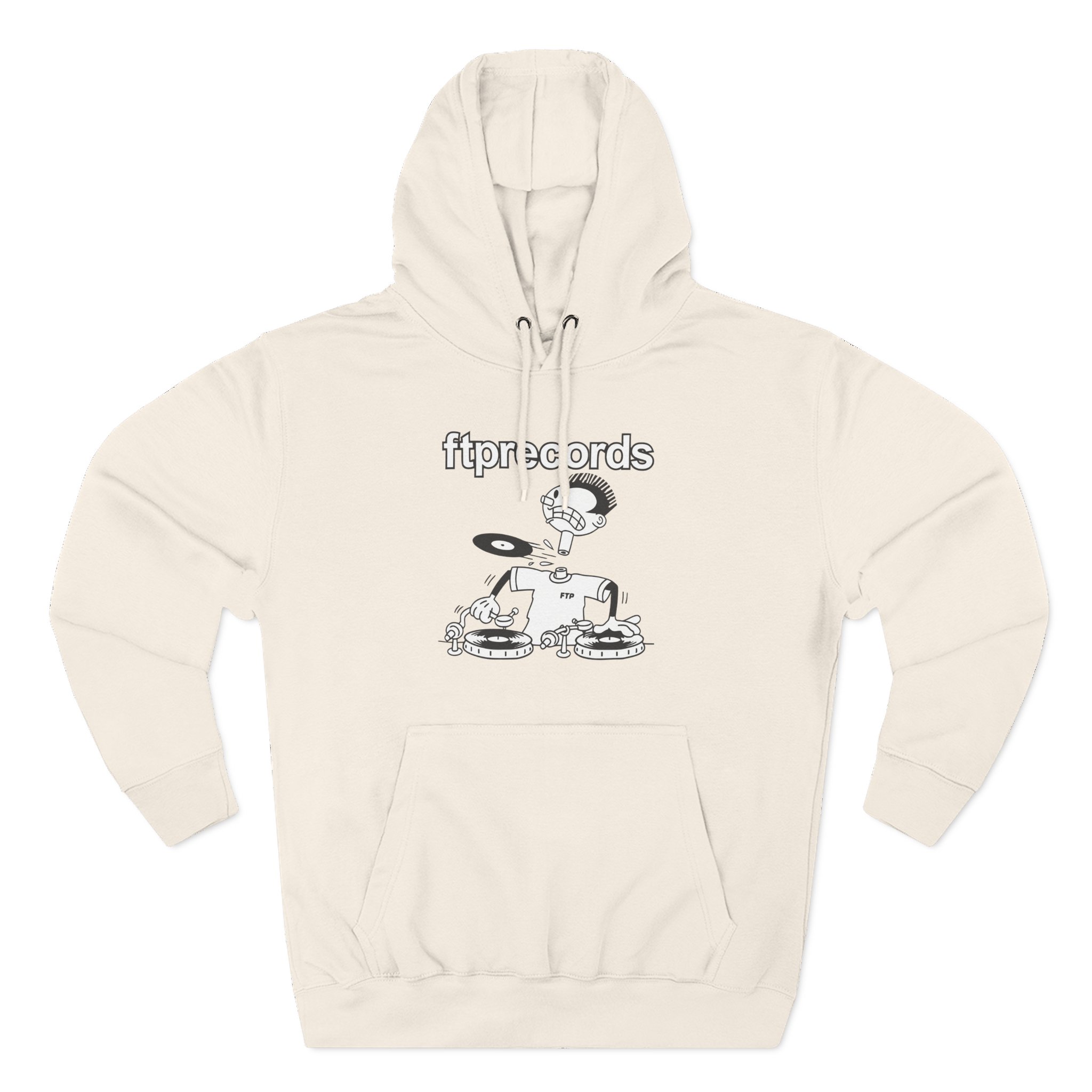 Adin Ross Ftprecords Three-Panel Fleece Hoodie